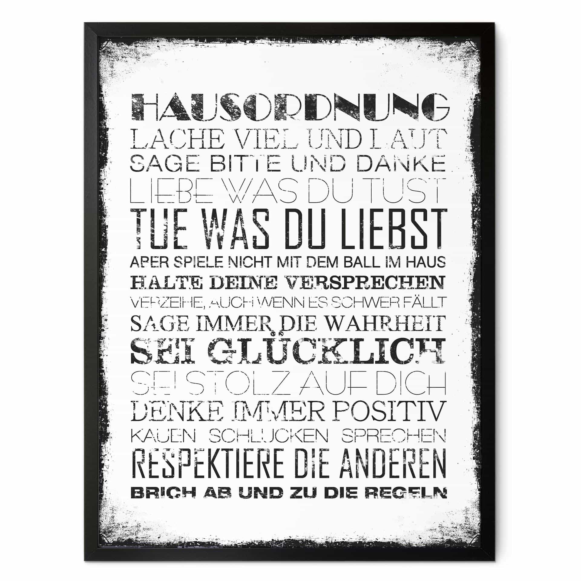 Poster - Règlement