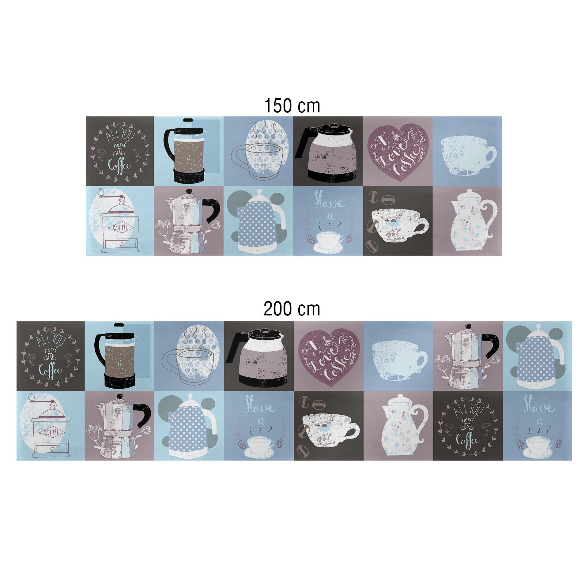 Keukenachterwand - Loske - Coffee Time