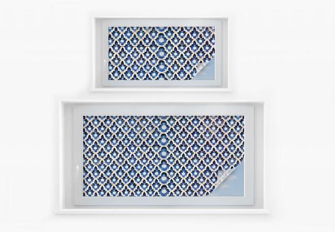 Lámina de privacidad Pared marroquí - Panorama