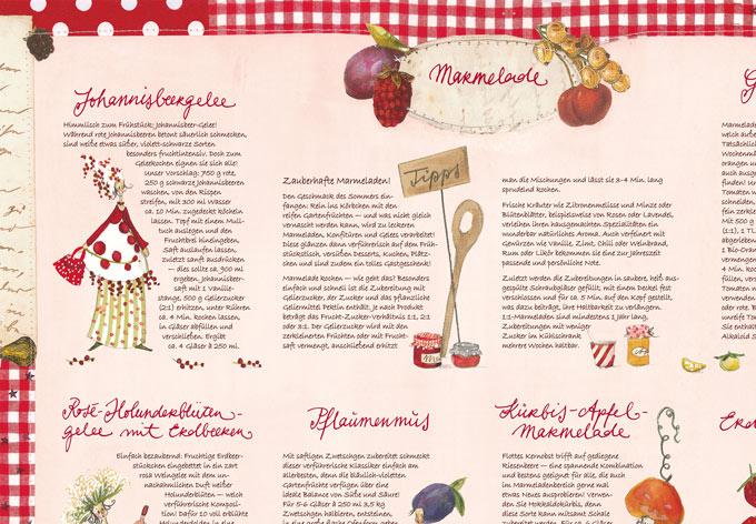 Poster Leffler - Marmeladenrezepte