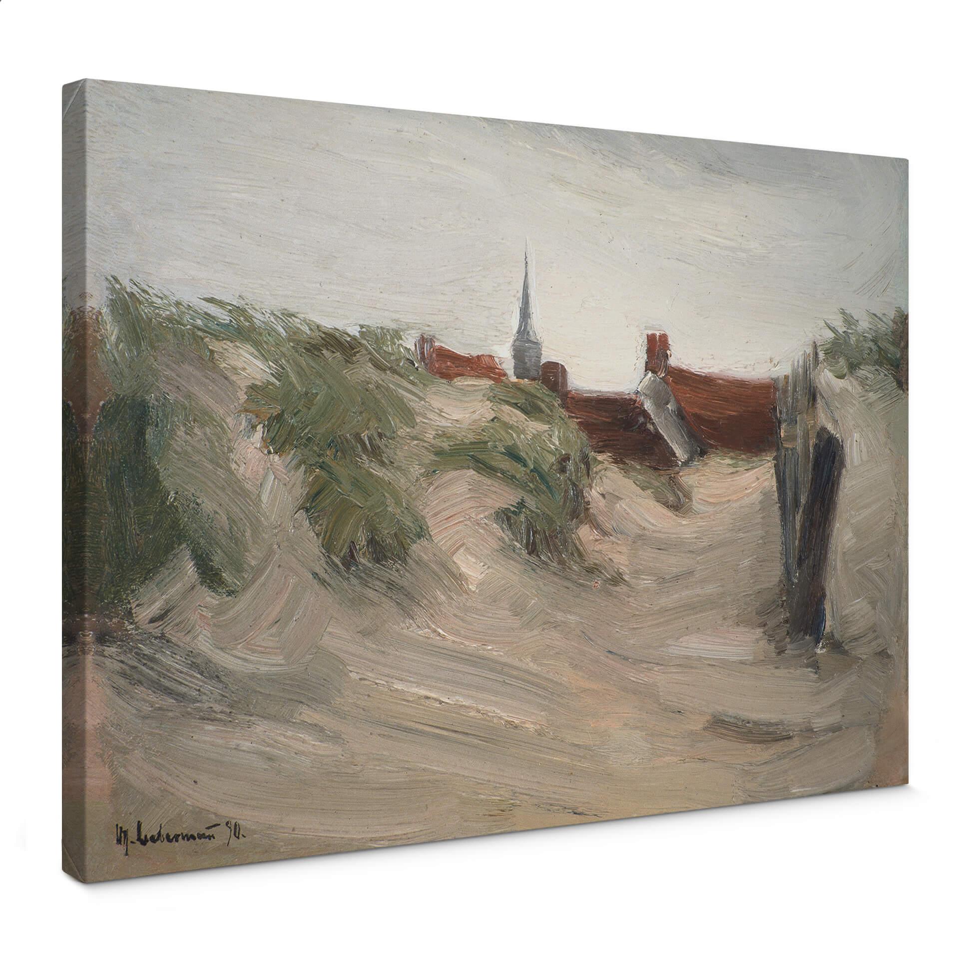 Canvastavla Liebermann - Katwijks sanddyner