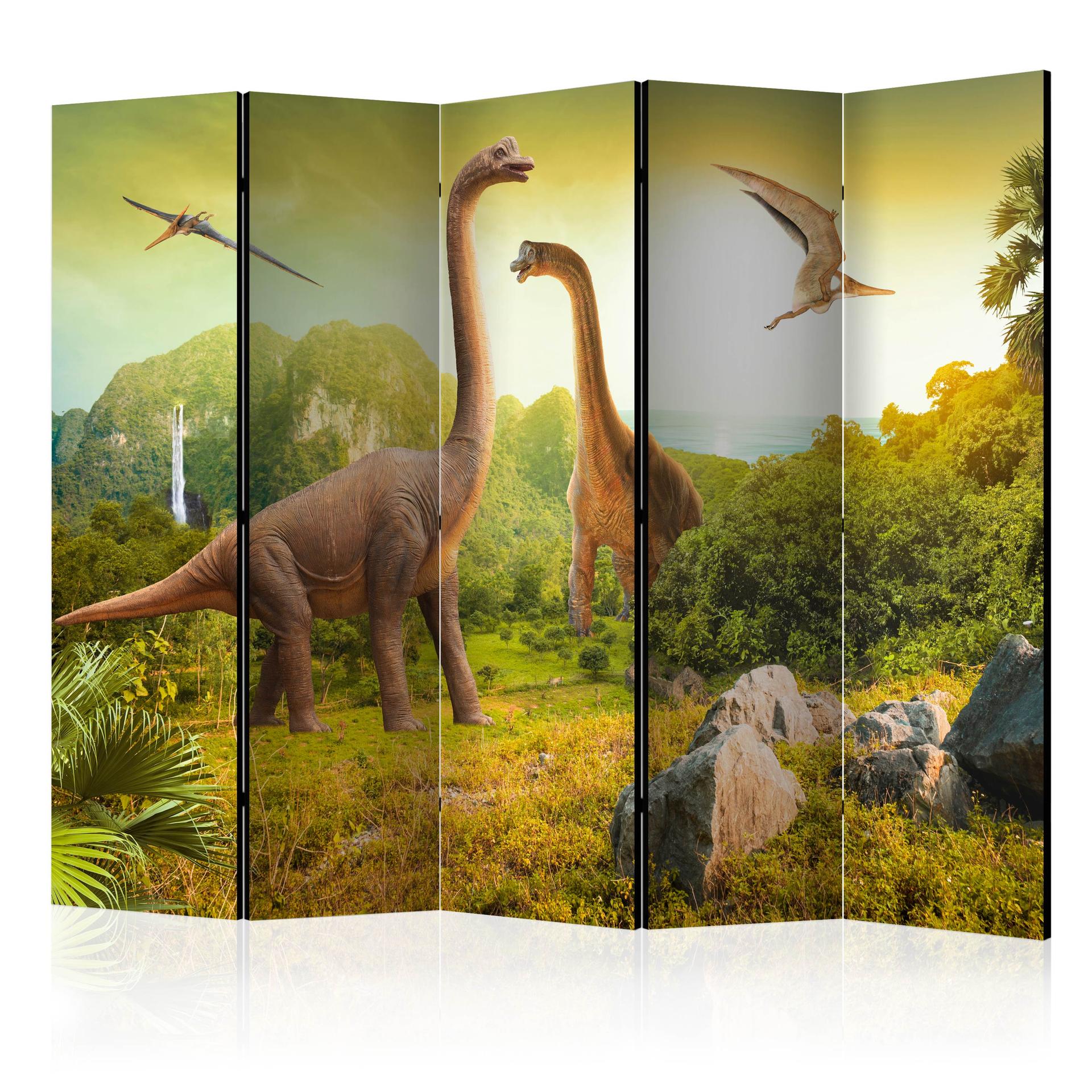 Divisorio per sala - Nel regno dei dinosauri, 3 pezzi