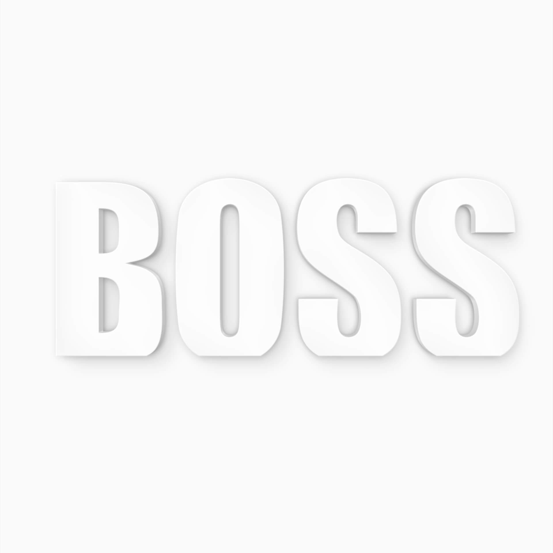 Lettere decorative - 3D BOSS