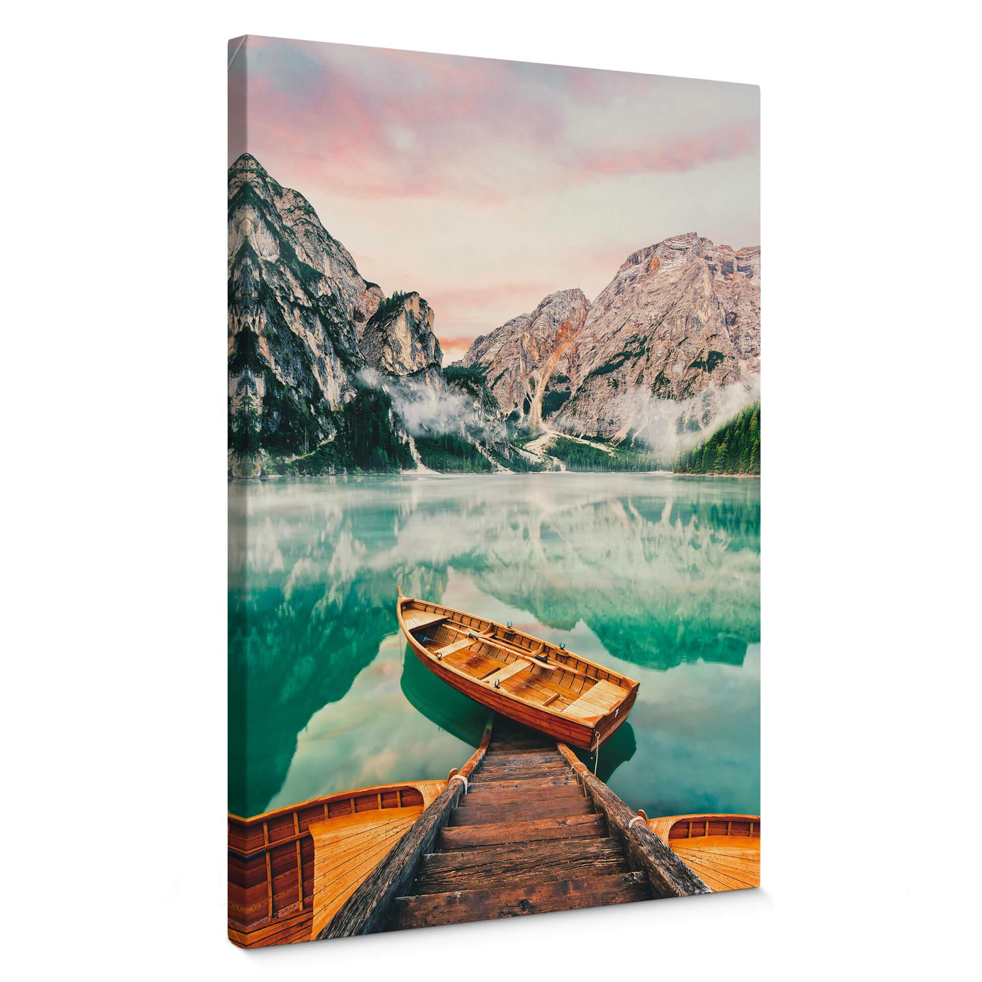 Lienzo Lago di Braies