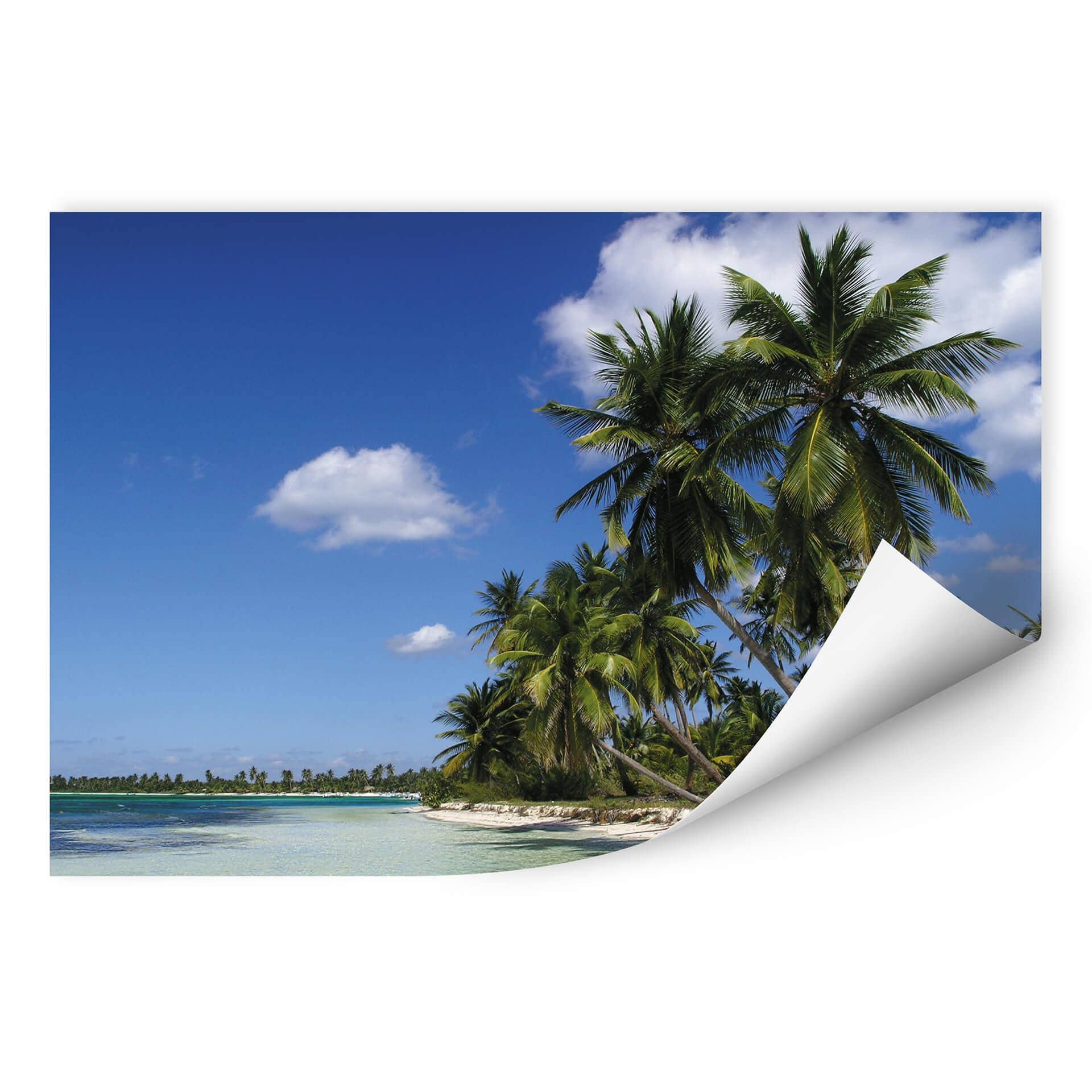 Zelfklevende Poster - Caribbean Flair