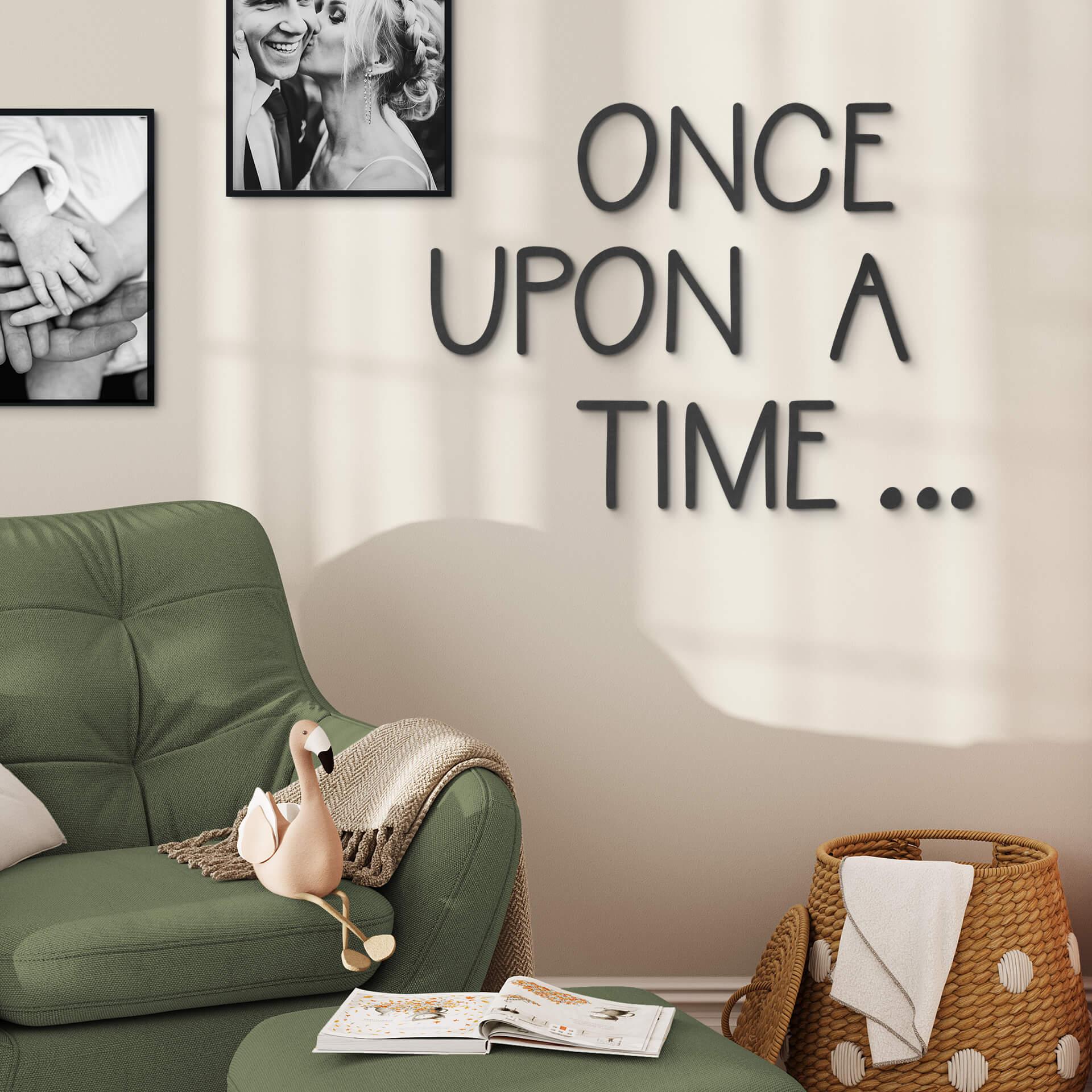 MDF-dekoration Once upon a Time