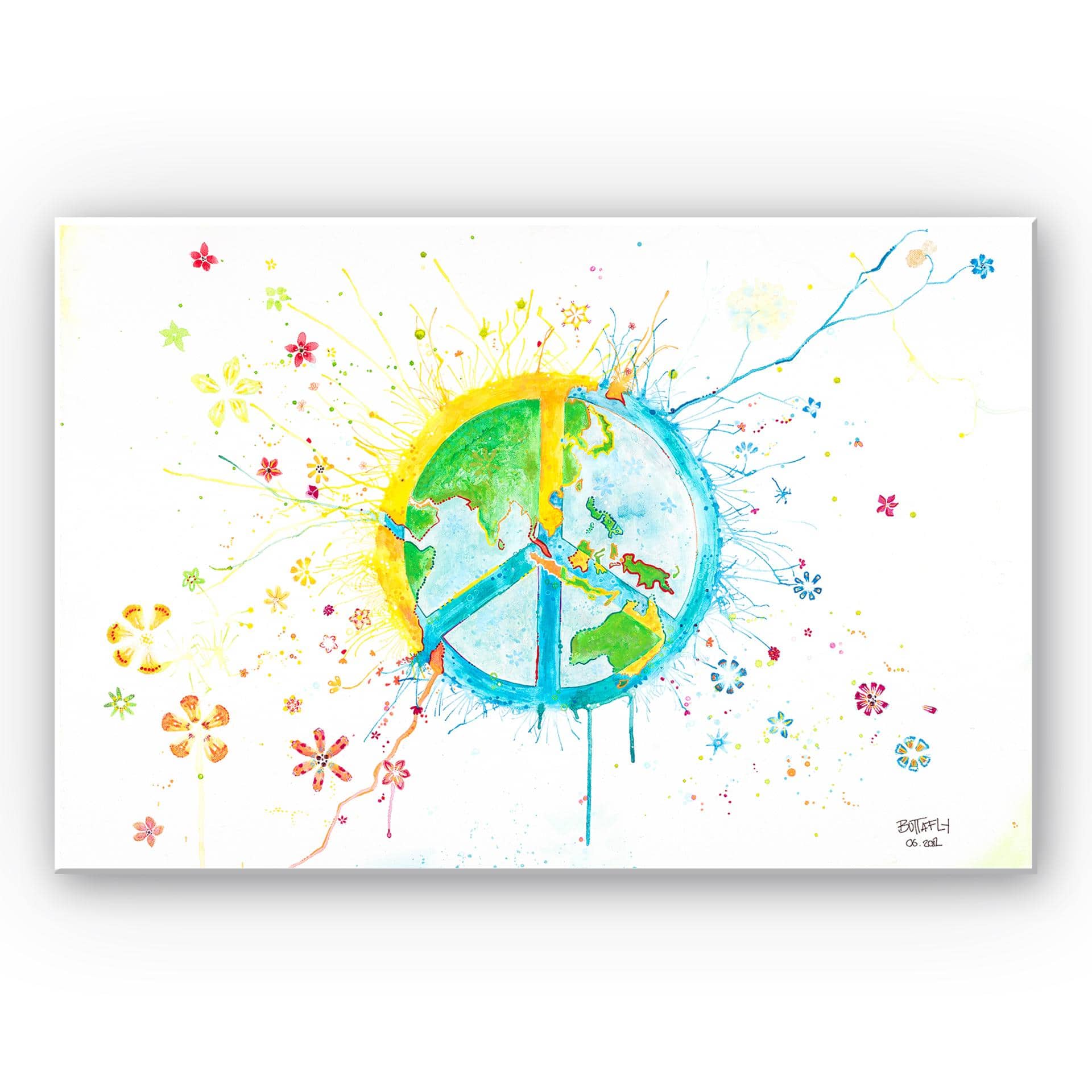 Tableau Forex - Buttafly - Peace