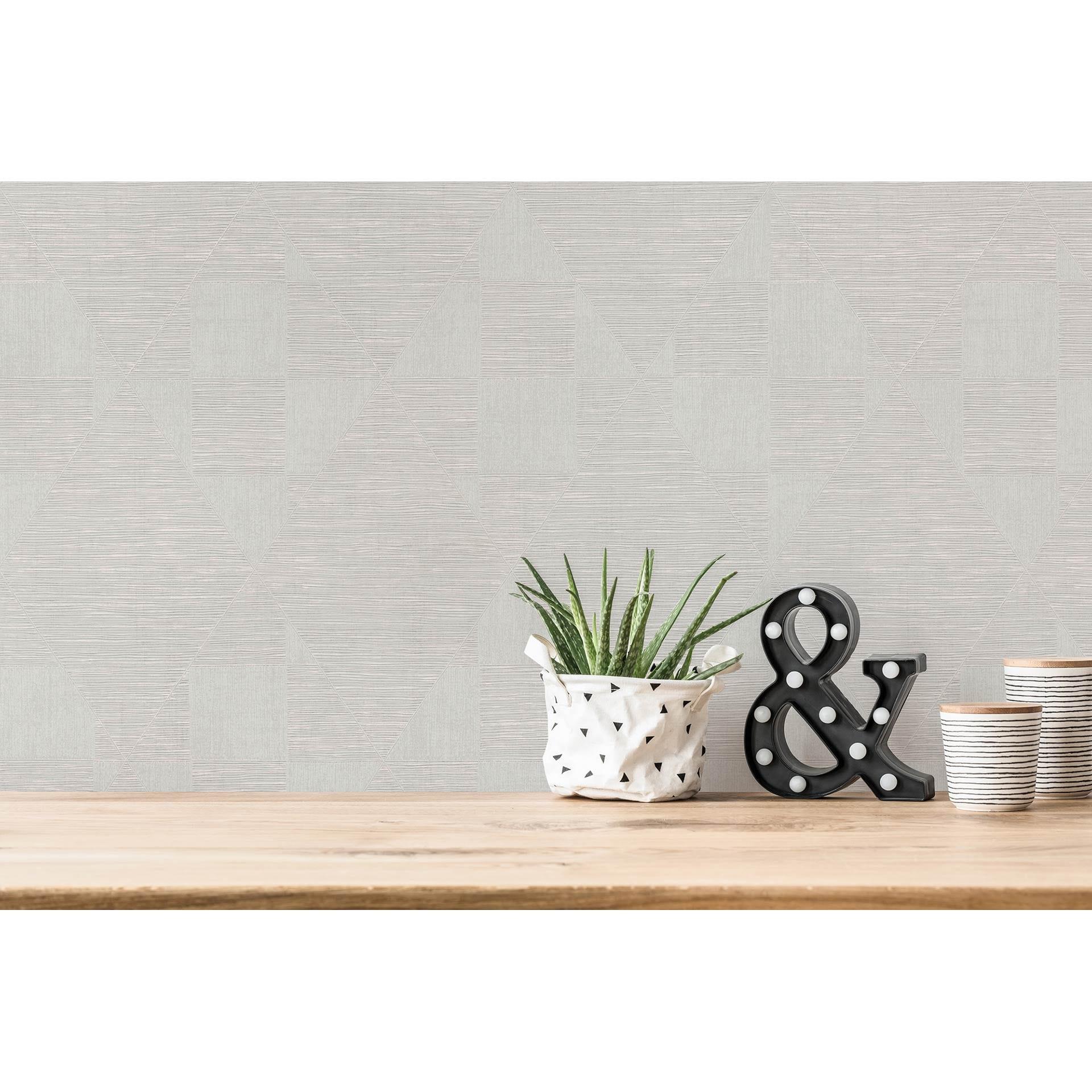 Livingwalls Titanium 3 - Geometrisch Vliesbehang