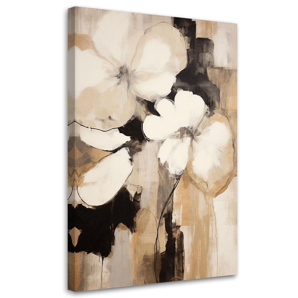 Canvasbillede, Boho blomster