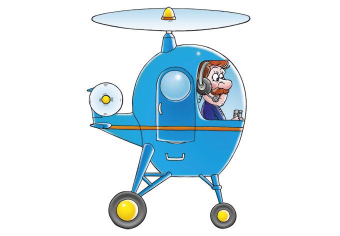 Helicóptero de ventana