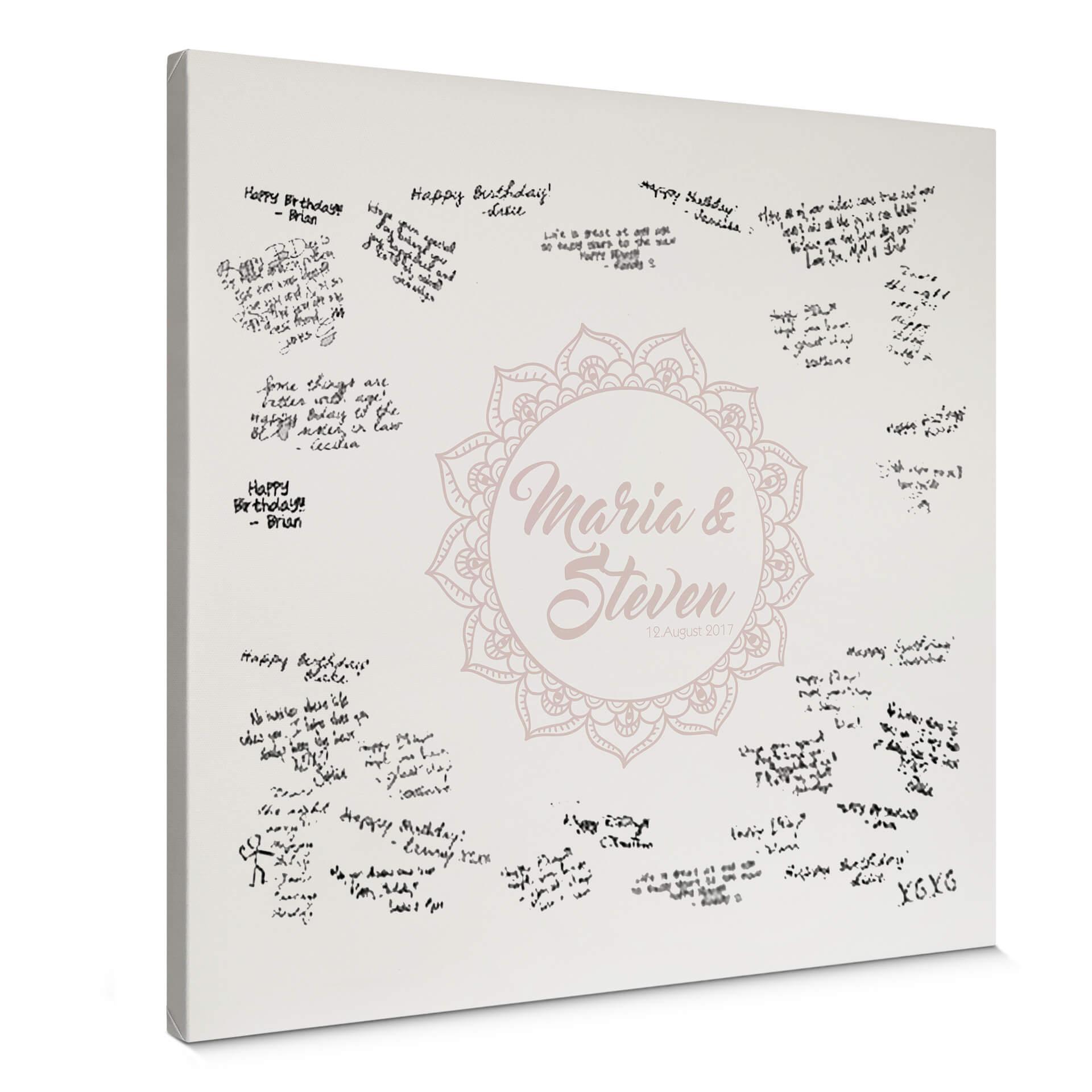 Canvas Bohemian – gepersonaliseerd