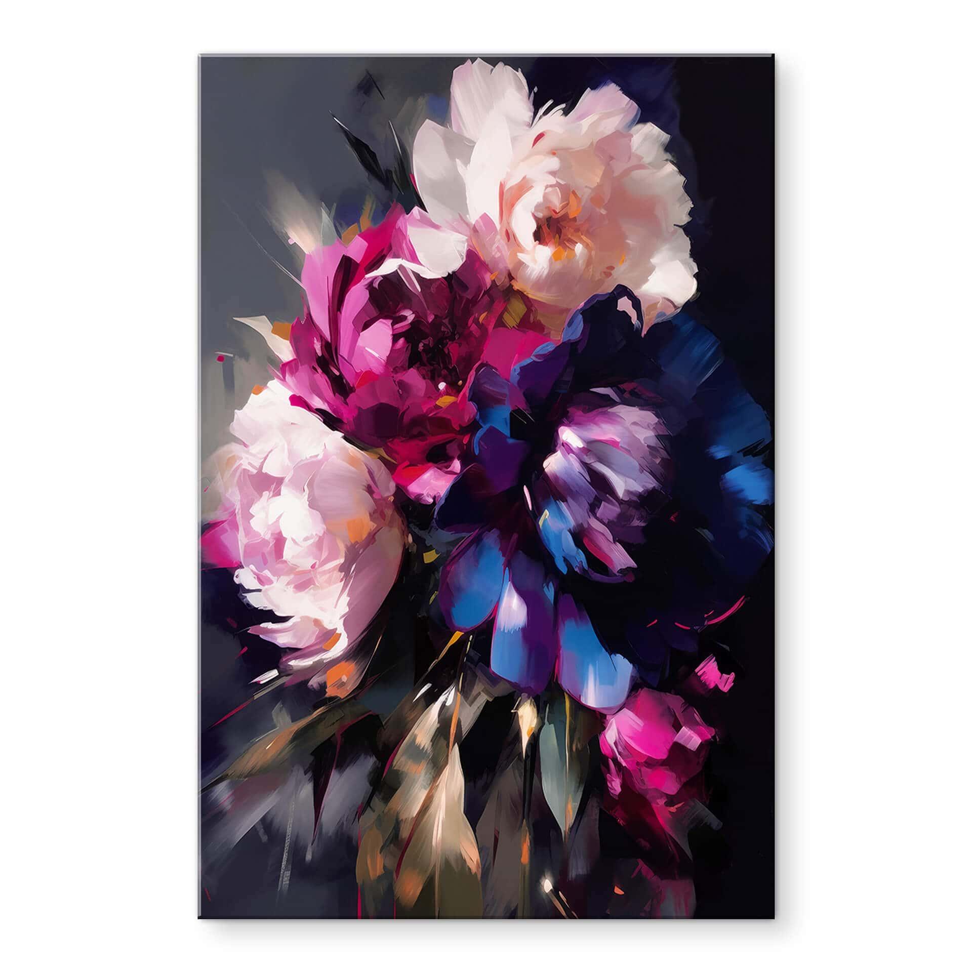 Akrylbillede Treechild - Vintage Flowers