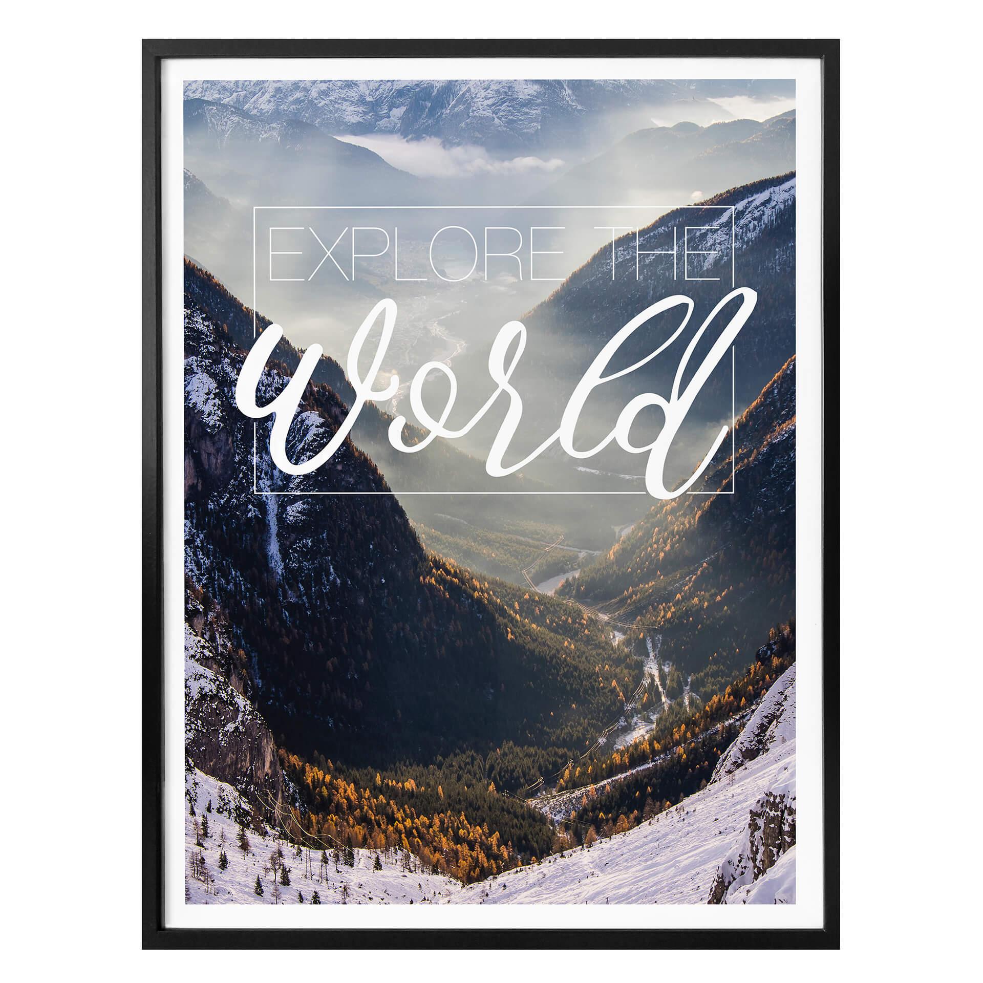 Póster - Explora el mundo