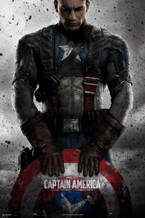 Poster, film poster Marvel - Captain America 61x91,5 cm