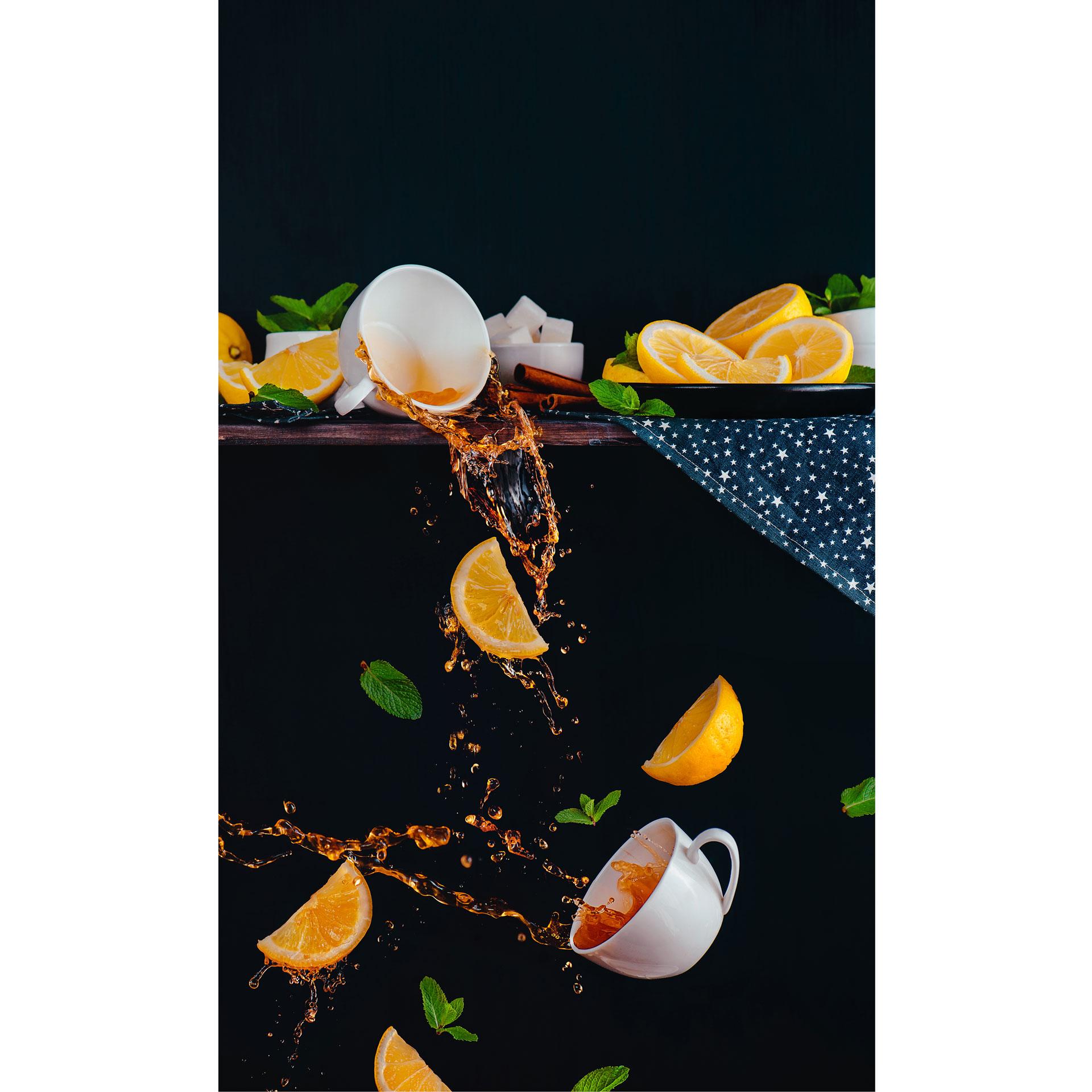 Fototapete Belenko - Tea from the top