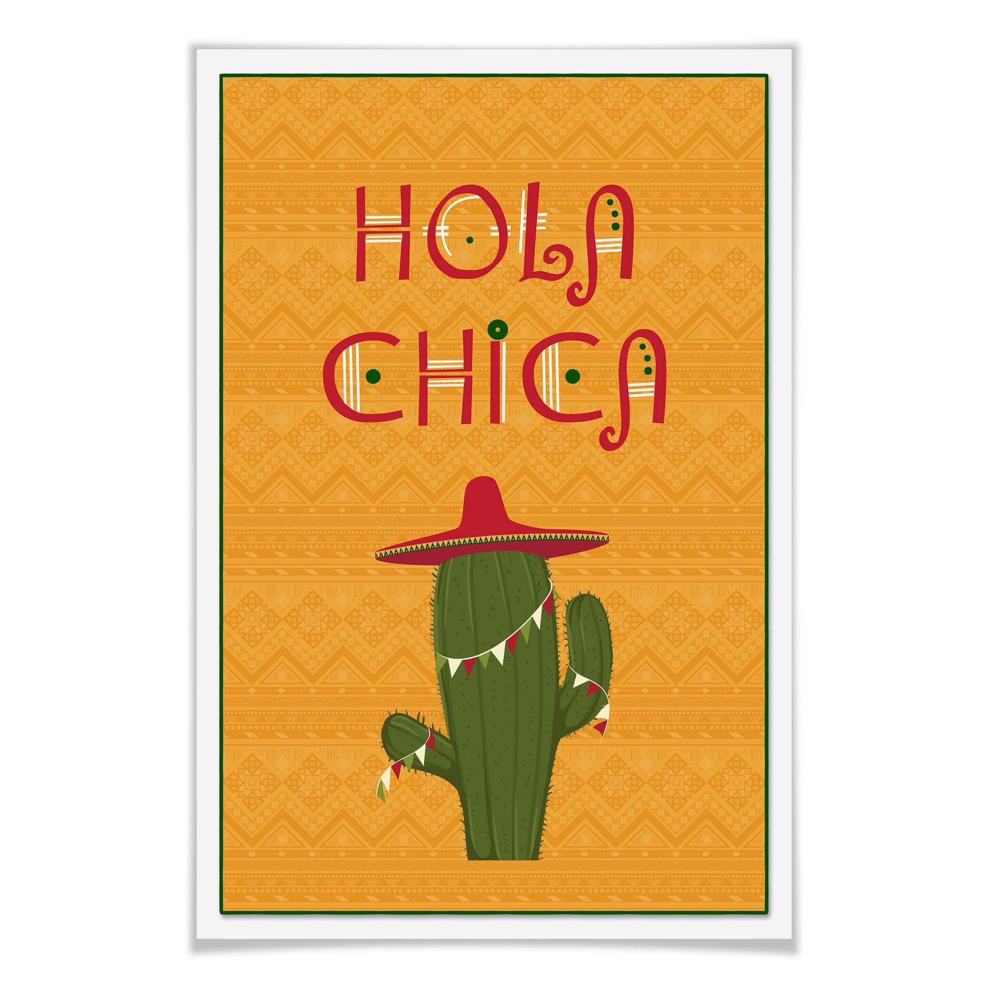 Poster Hola Chica