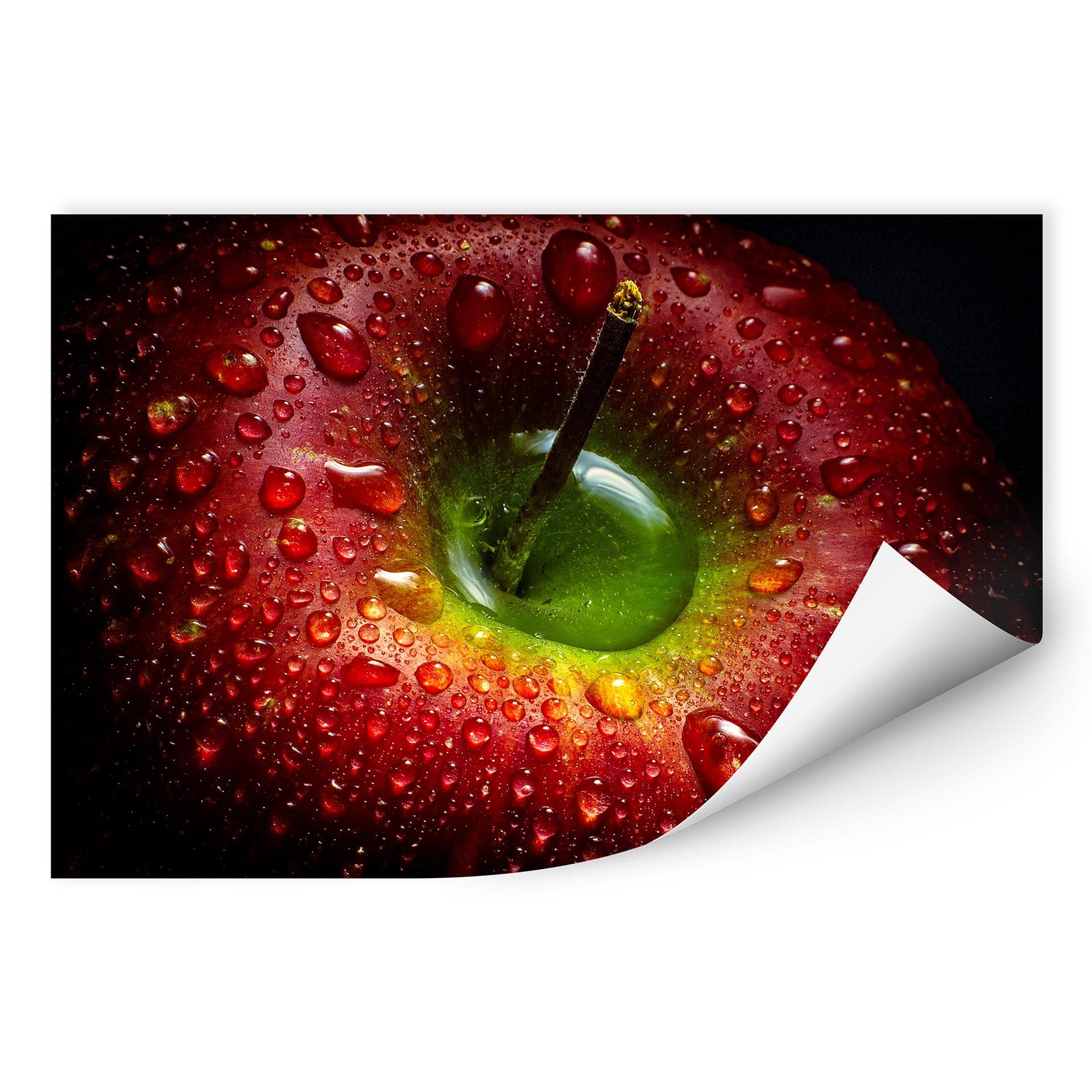 Zelfklevende Poster Ianeva - Red Apple