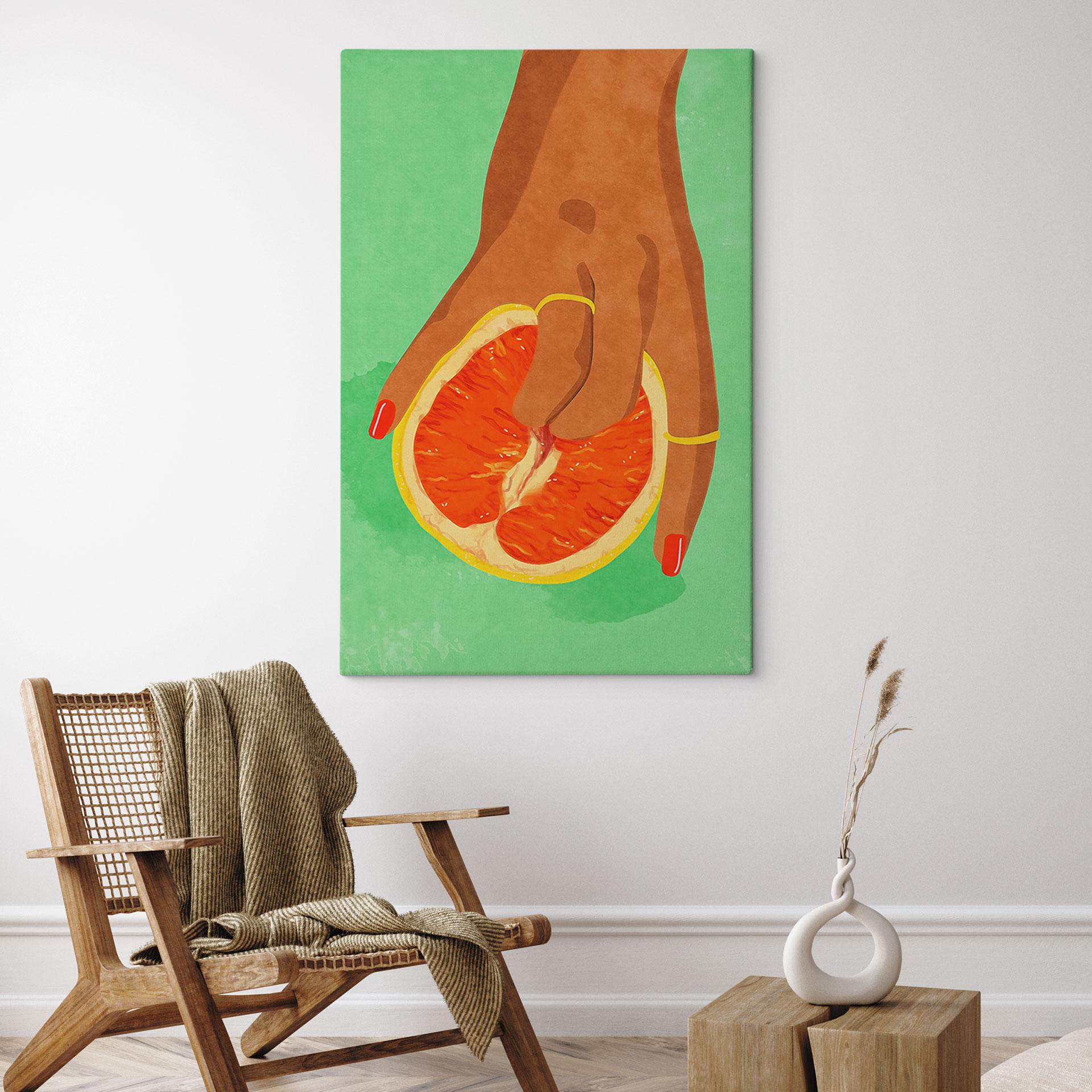 Canvasbillede Sensual Touches | Feminism - Oltmanns
