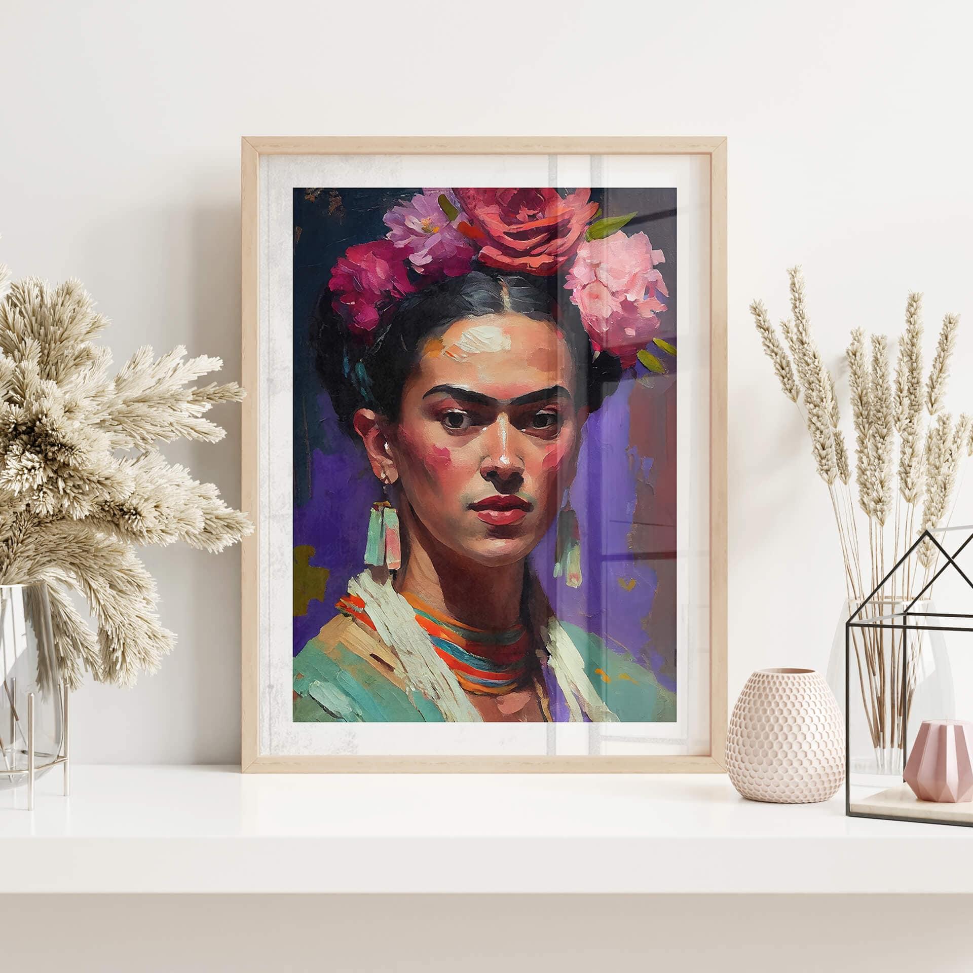 Plakat Treechild - Portrait of Frida