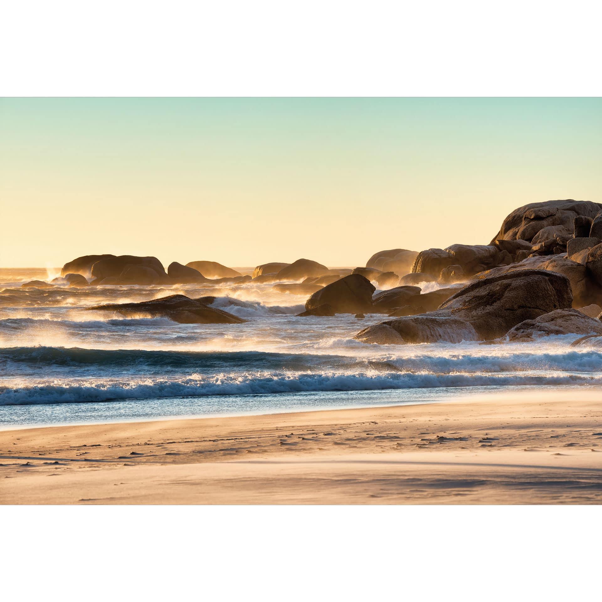 Maritieme Fotobehang strand kust bij zonsopgang in Afrika - Hugonnard