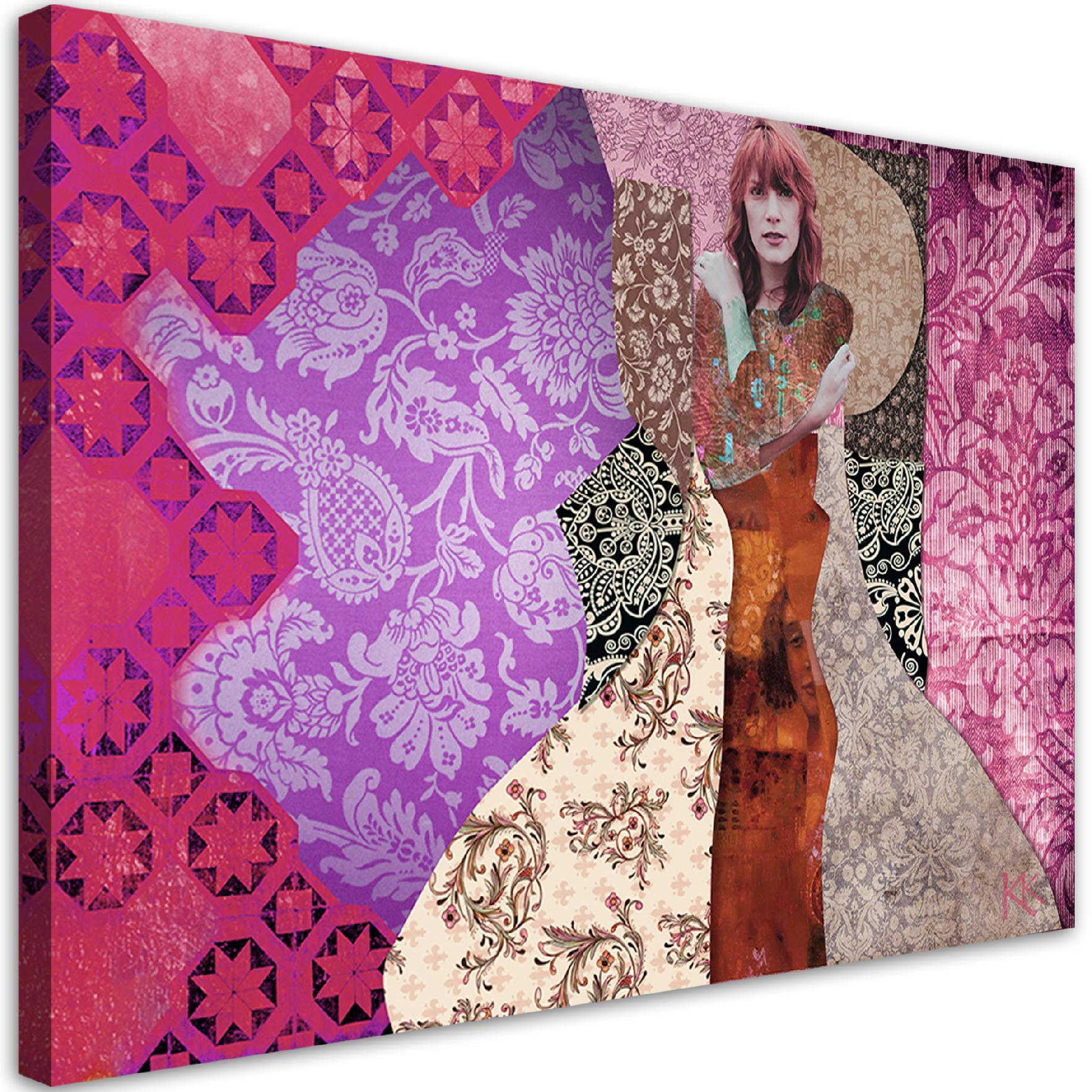 Canvasbillede, Gustav Klimt kvinde