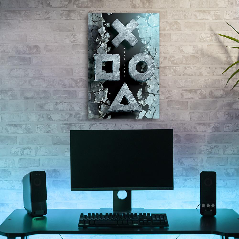 Canvasbillede, Controller-knapper