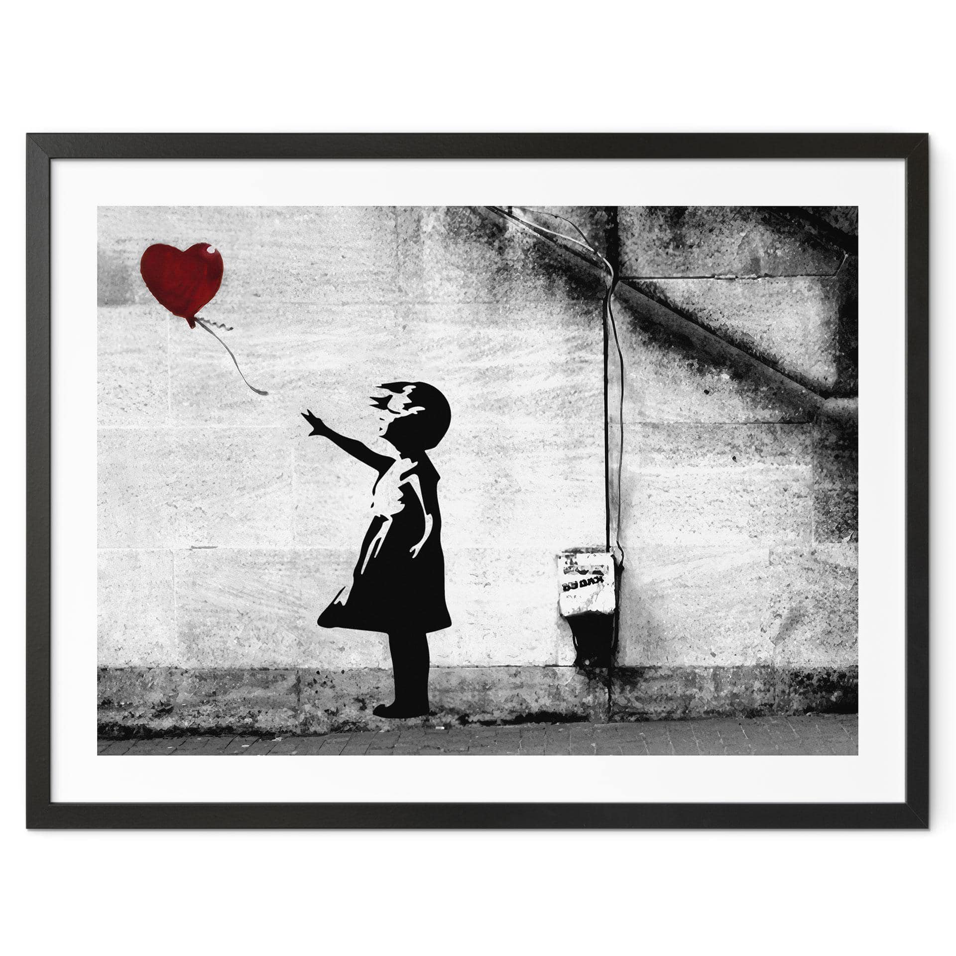 Plakat - Banksy - Girl with balloon