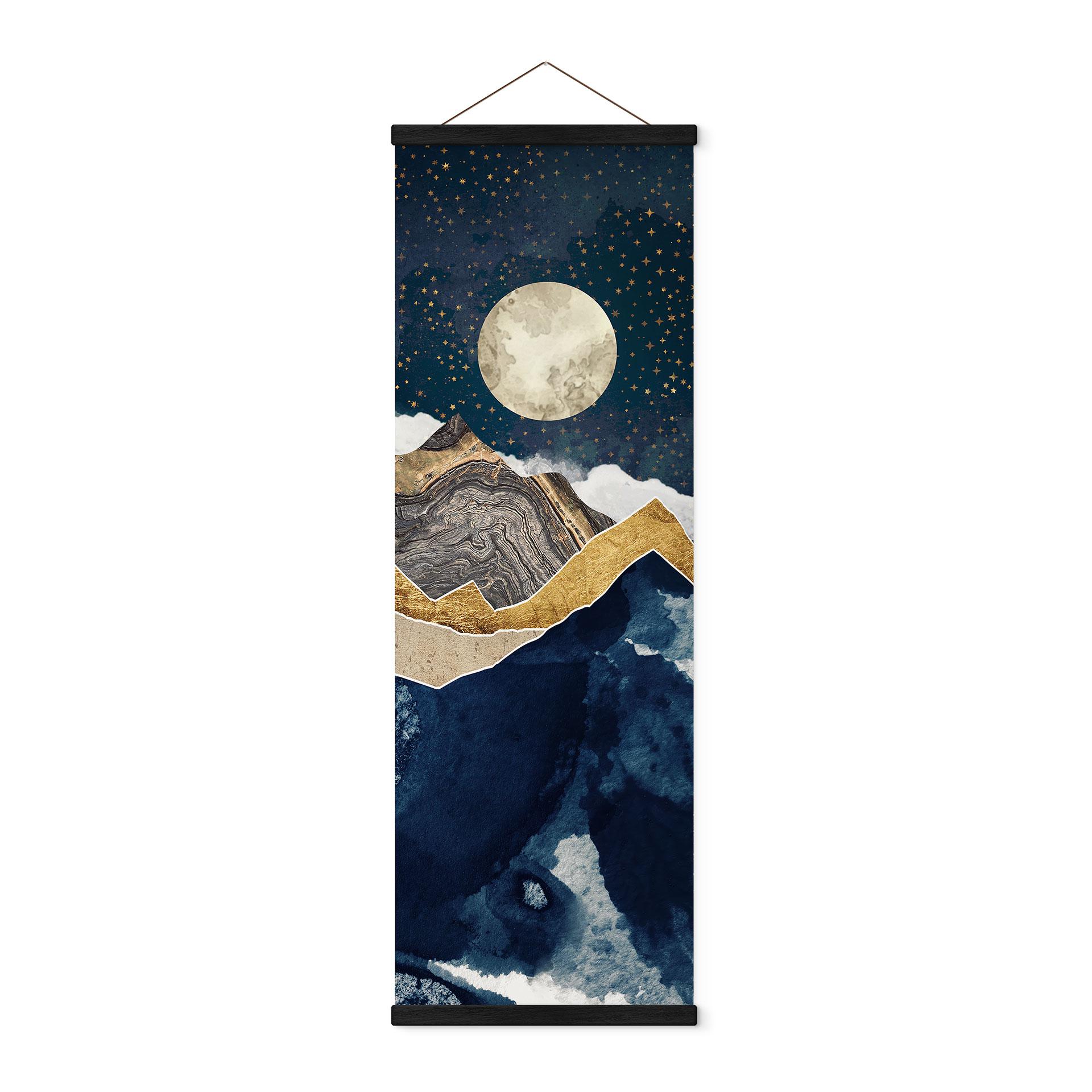 Tekstil plakat Stjernehimmel om vinteren - SpaceFrog Designs