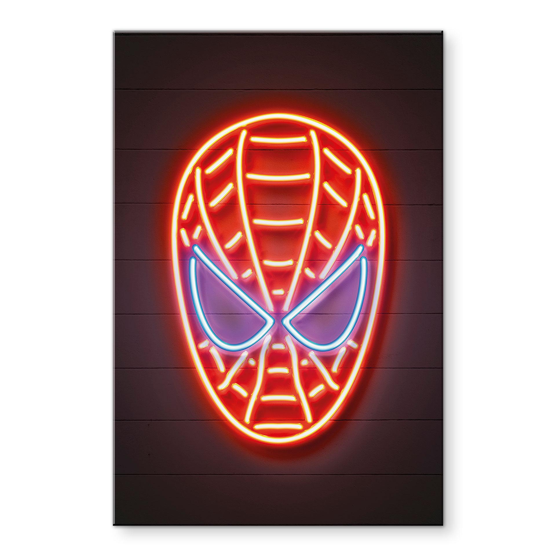 Akrylbillede af Spiderman i glas - Mielu