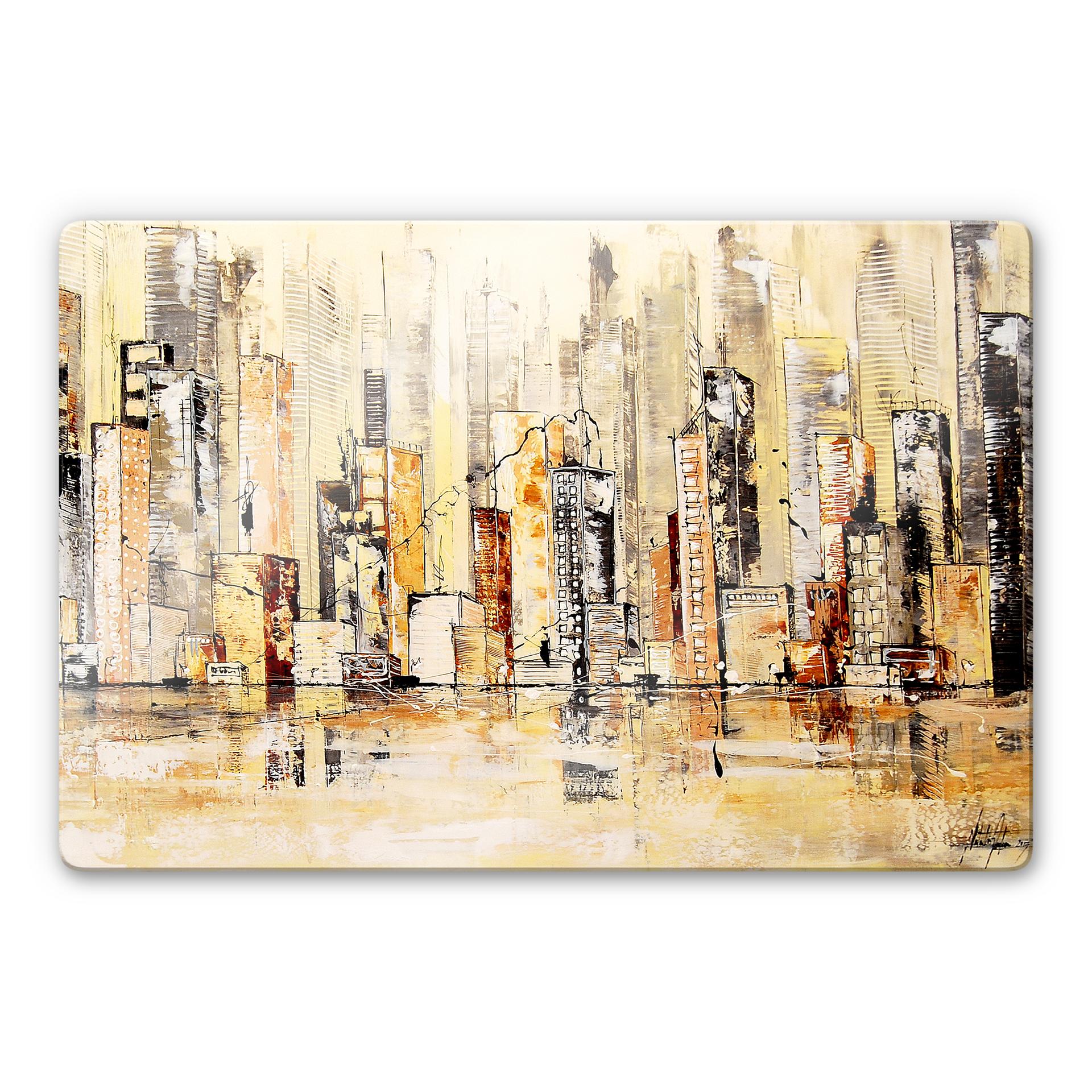 Tableau en verre - Fedrau - Ma ville