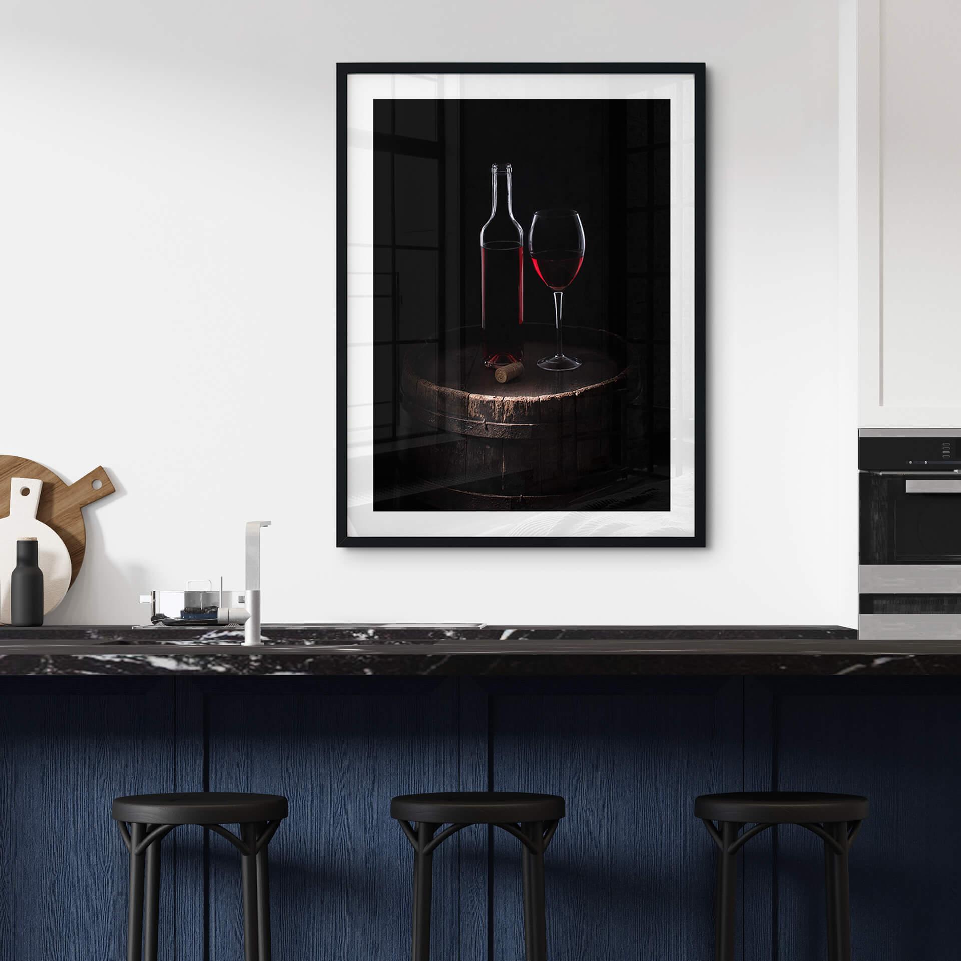 Póster Perfoncio - Vino tinto para entendidos