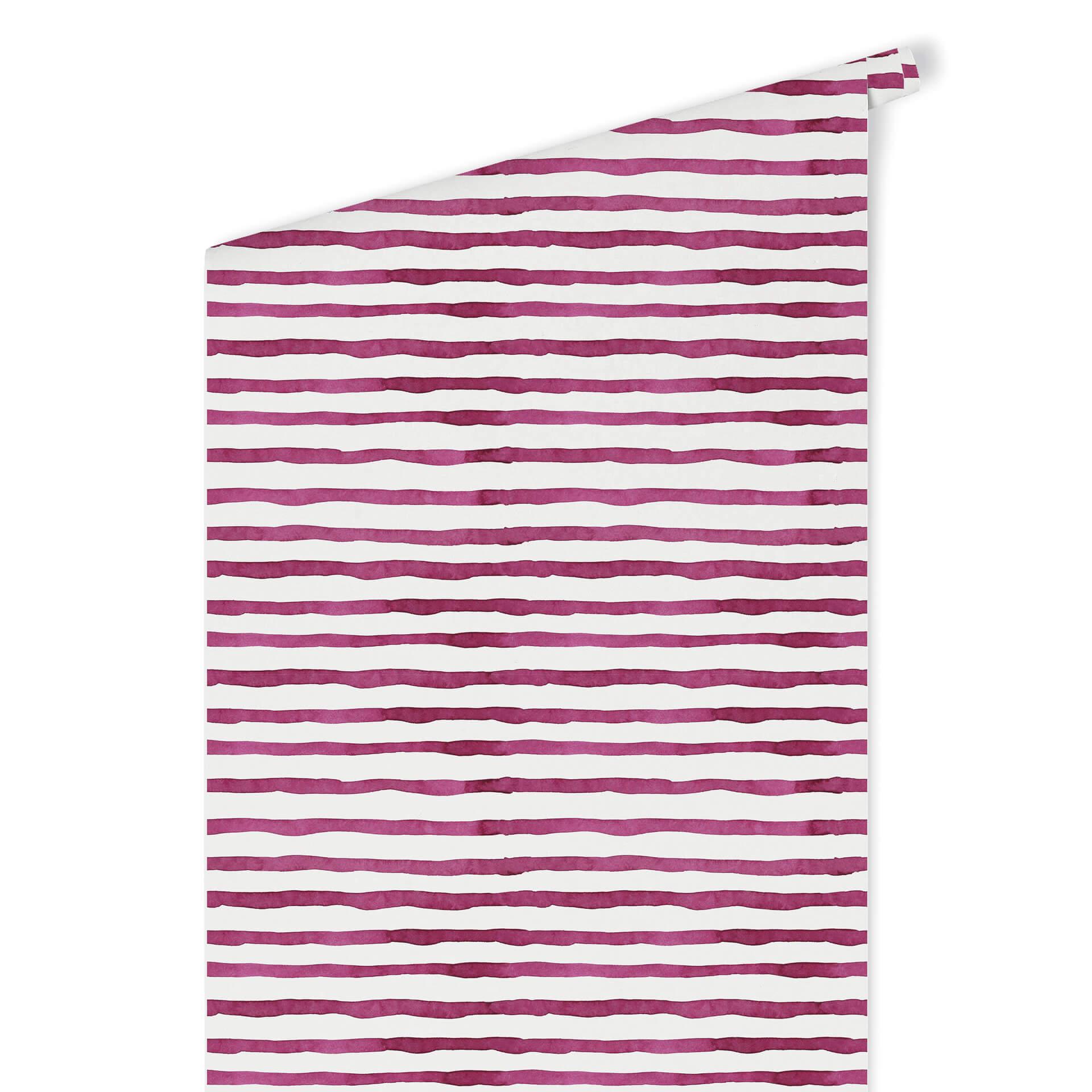 Patroonbehang – Aquarel Strepen 01 – roze