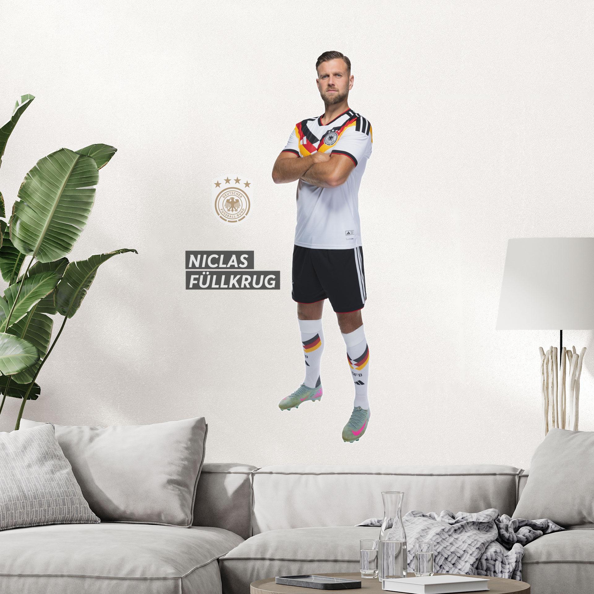 DFB Sticker WM 2026, Wandtattoo Niclas Füllkrug