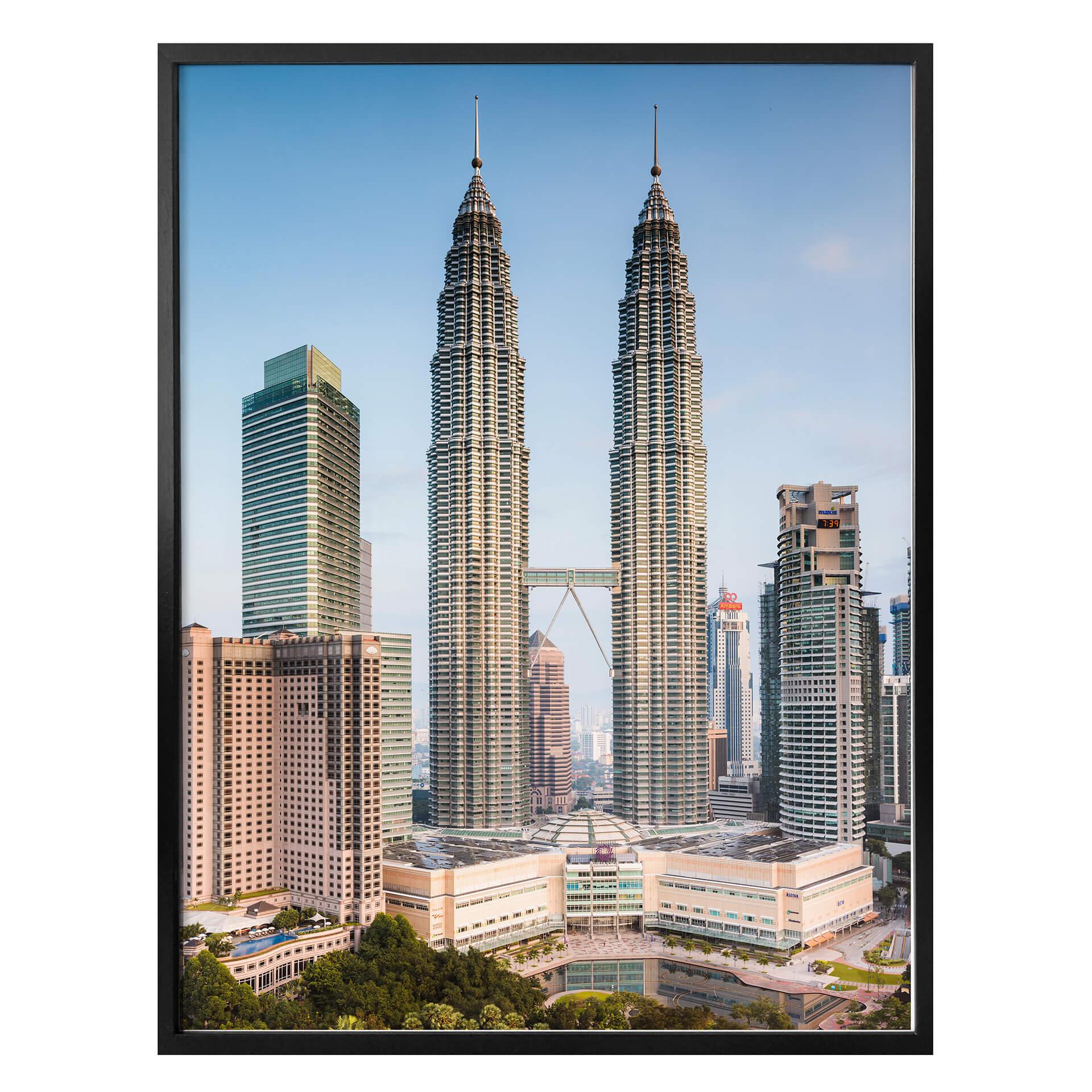 Plakat - Colombo - Petronas Towers in Kuala Lumpur