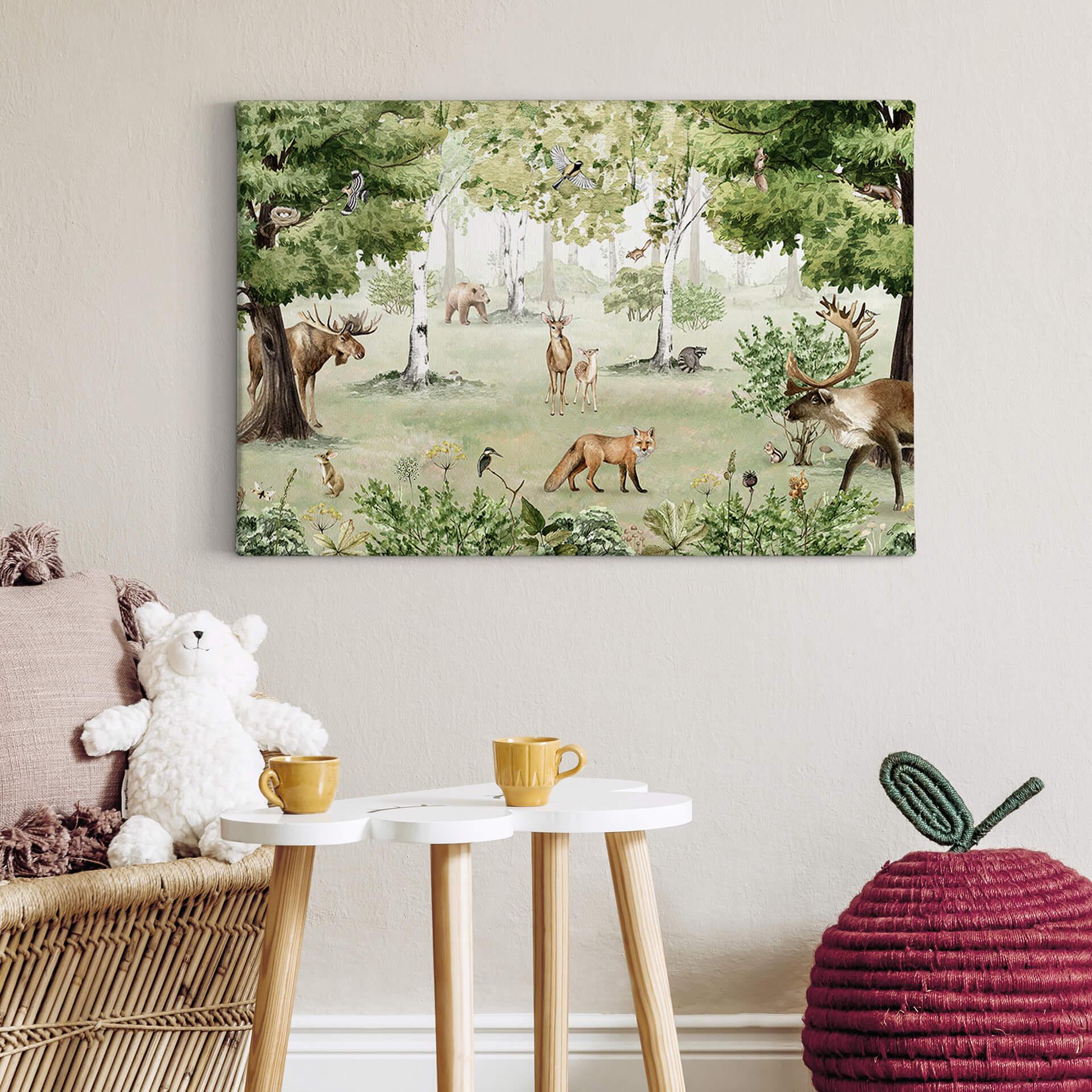 Canvas Kikki Belle - Magical Forest
