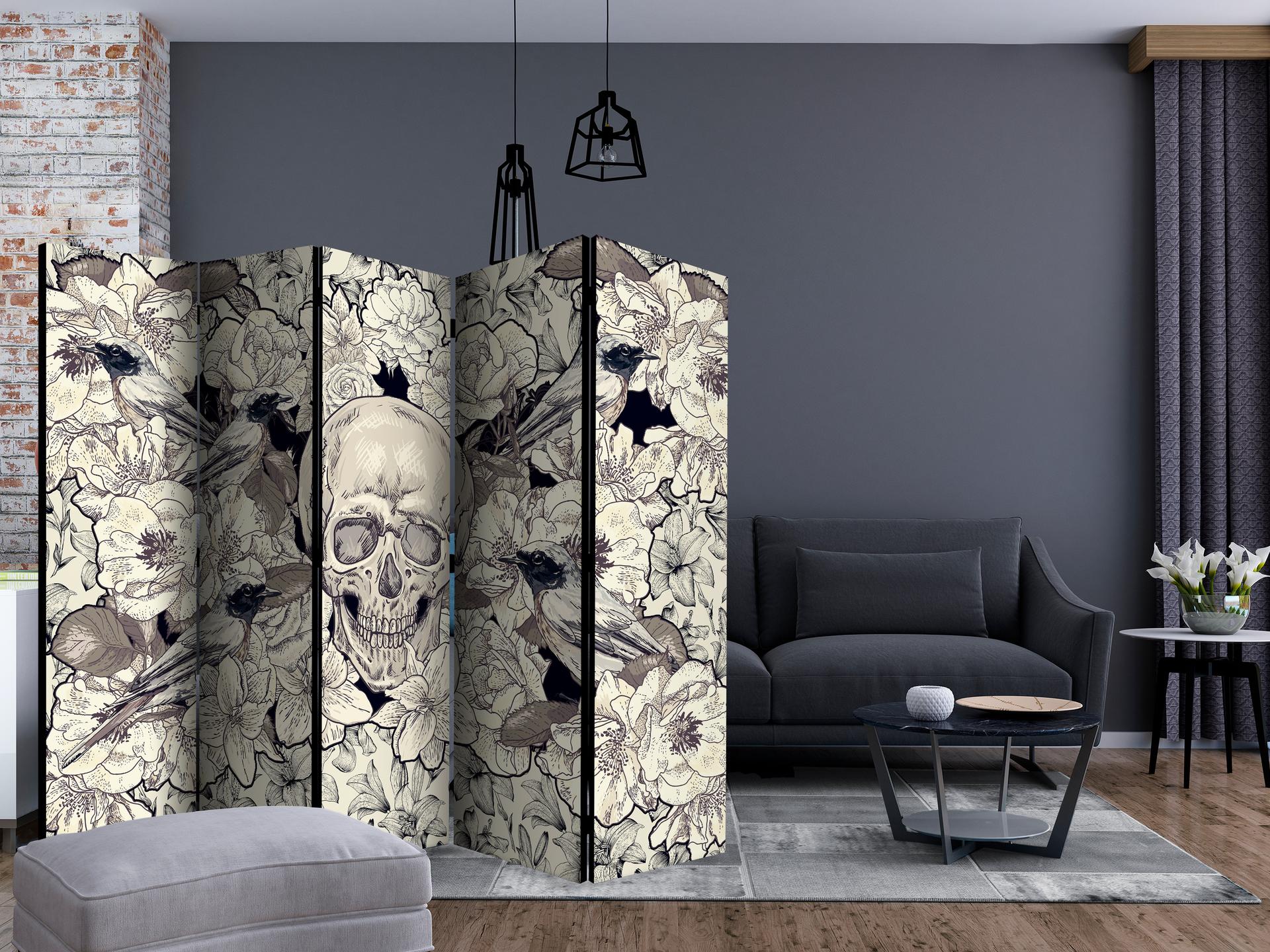 Divisorio - Ispirato all'Art Nouveau , 5 pezzi - 225x172 cm