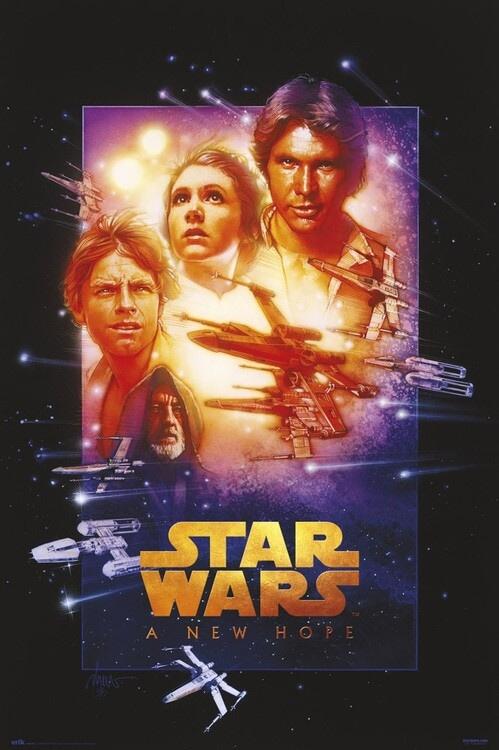 Poster, film poster Star Wars Episode IV: A New Hope 61x91,5 cm