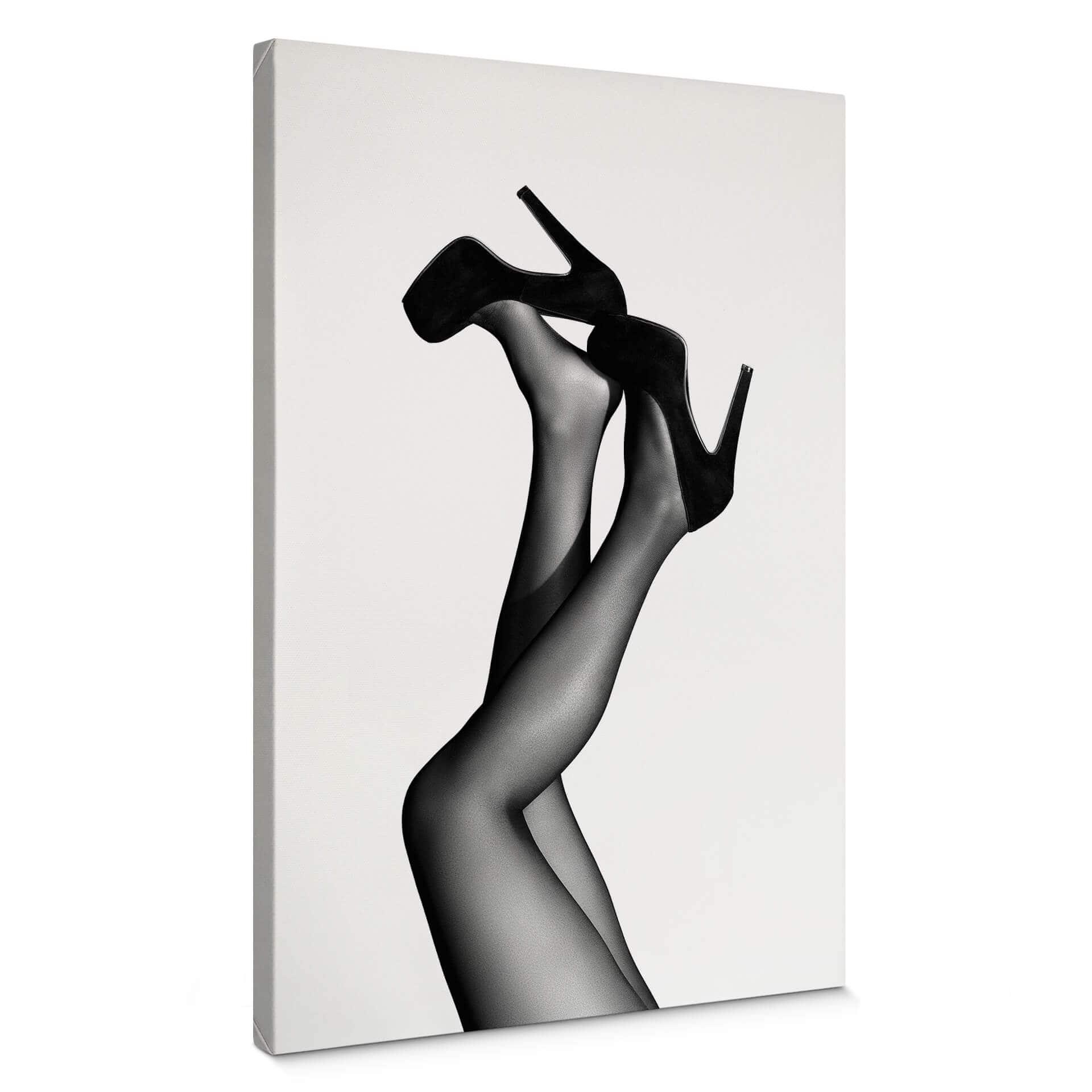 Canvas-bild 1X Studio - Pumps i sammet