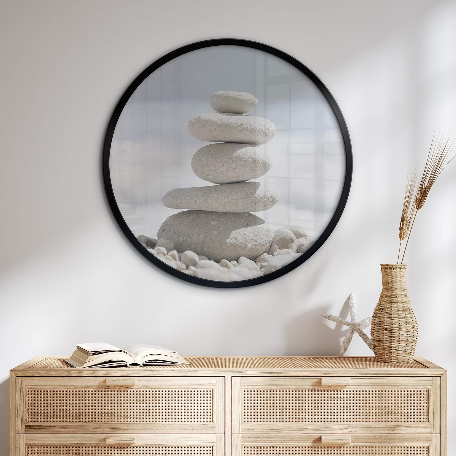 Póster Piedras junto al mar - Redondo