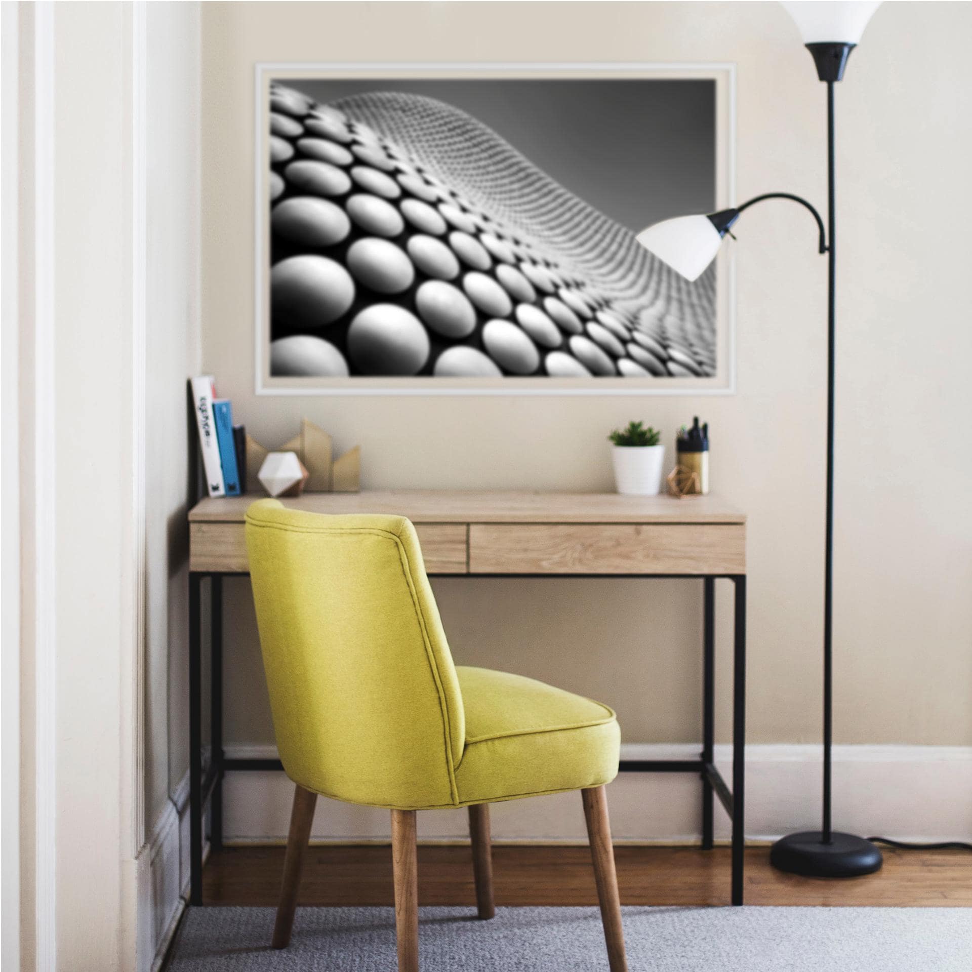 Zelfklevende Poster Wride - Curve