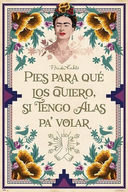 Poster art print Frida Kahlo 61x91,5 cm
