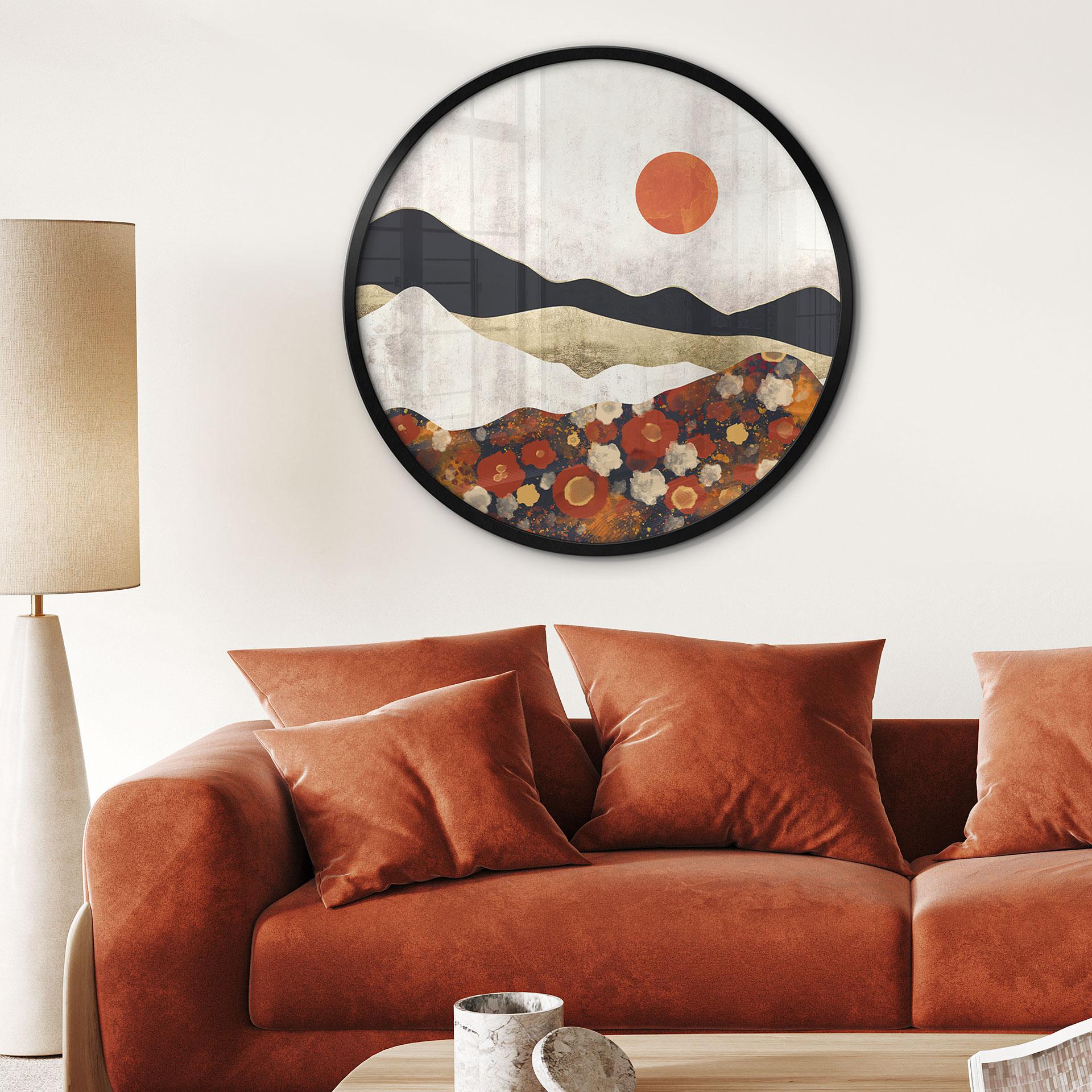 Plakat Efterårsagtigt bjerglandskab - SpaceFrog Designs
