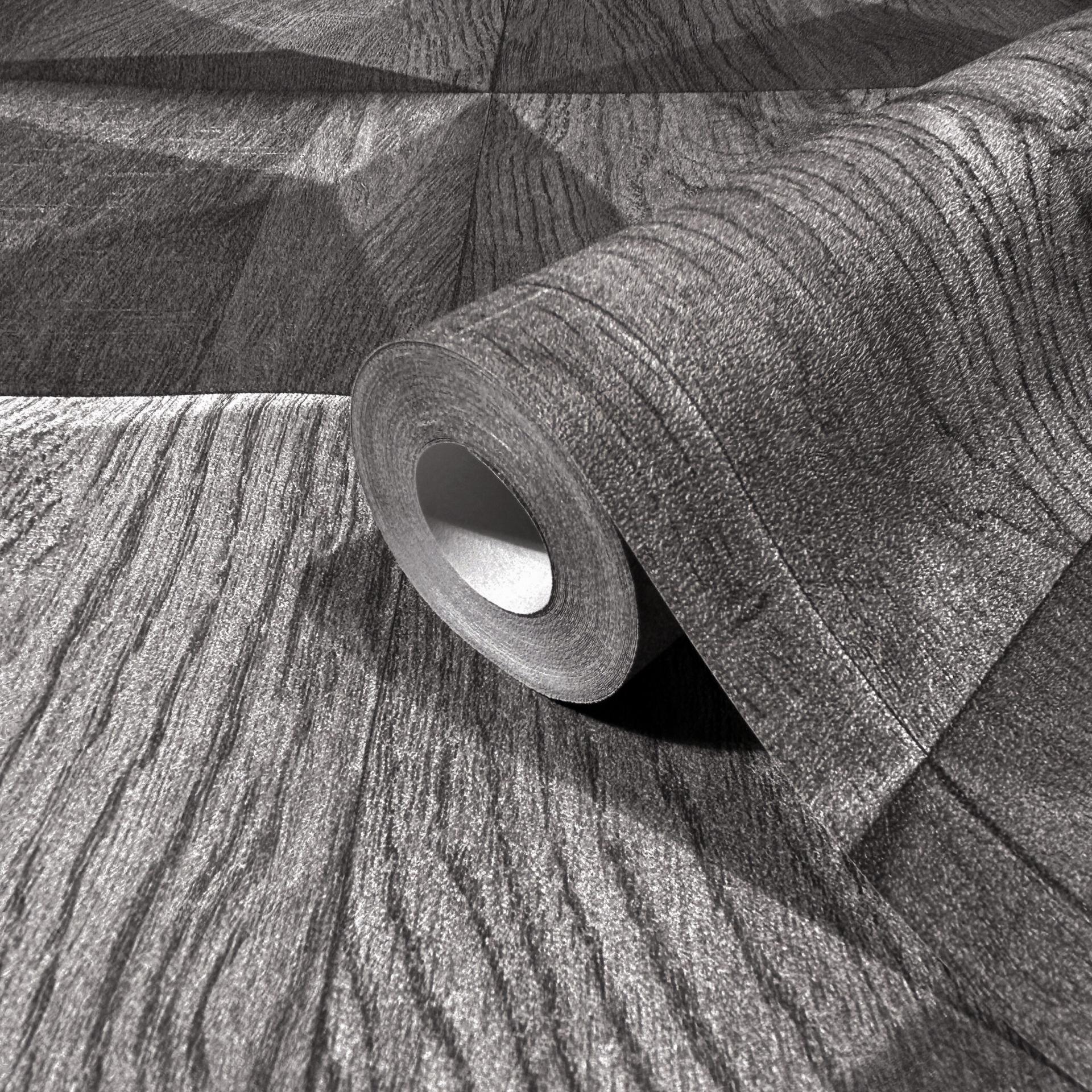 vliesbehang grijs hout optiek voor woonkamer slaapkamer kantoor marburg behang