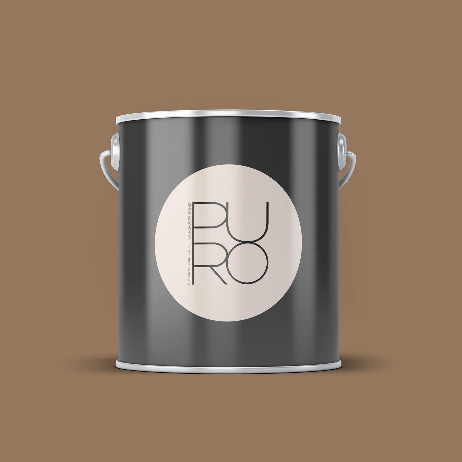 Premium vægmaling brun - PURO c7019 beroligende brun