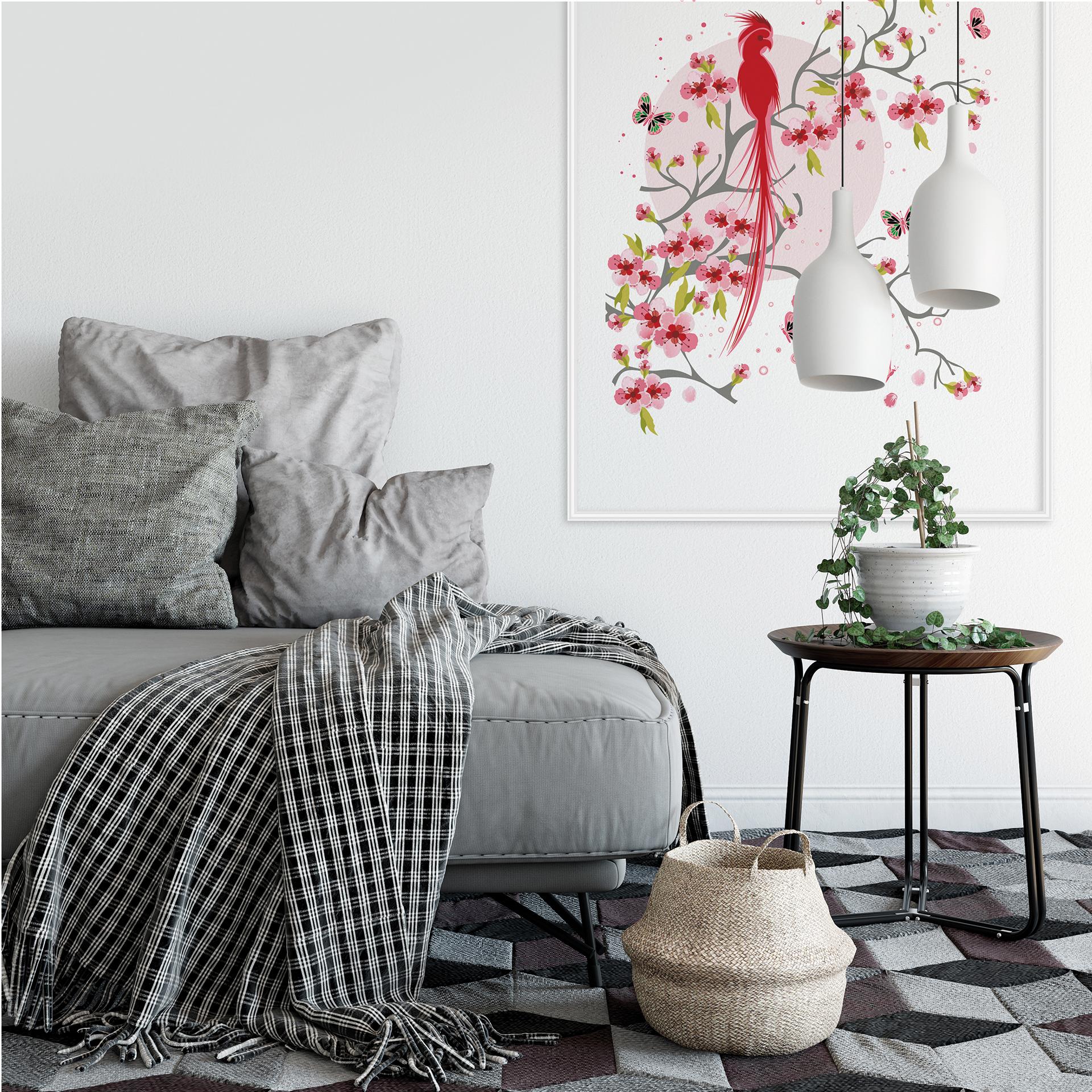 Wallprint W - Paradiesvogel