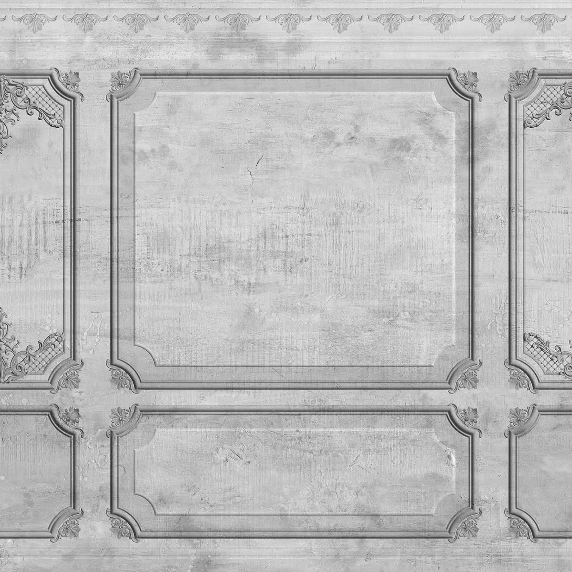 Architecture WallPaneling1 behangpapier in grijs - vliesbehang Designwalls 2 - 2,55 x 3,5 m