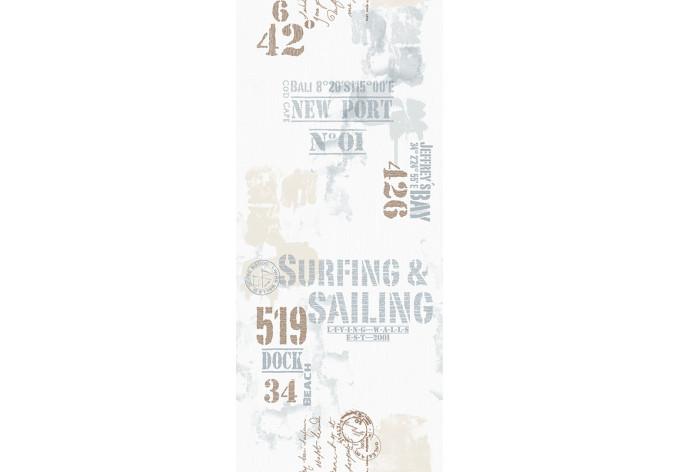 Livingwalls Decopaneel Pop Up Paneel Blauw, Bruin, Wit