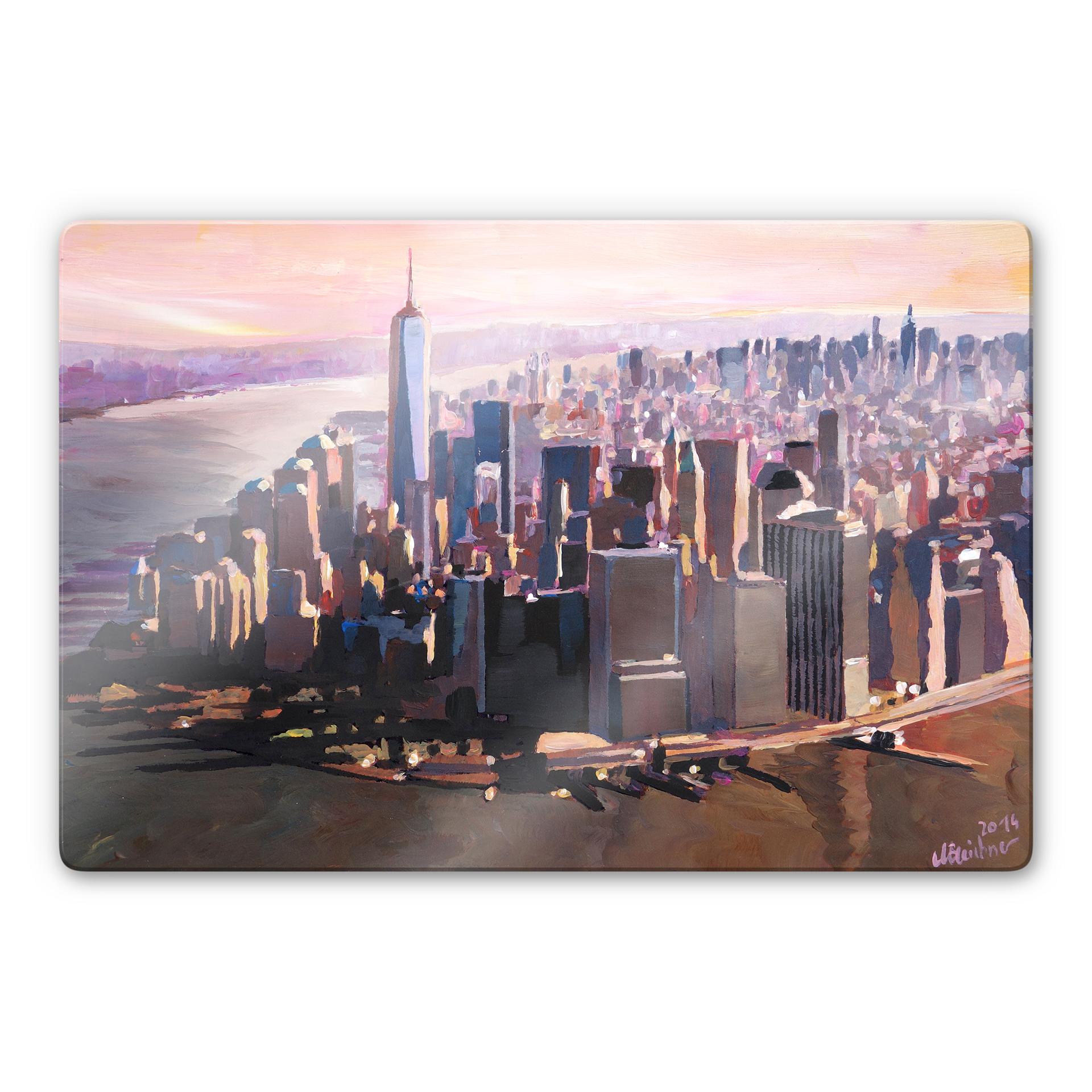 Glasbillede - Bleichner - Manhattans frihed