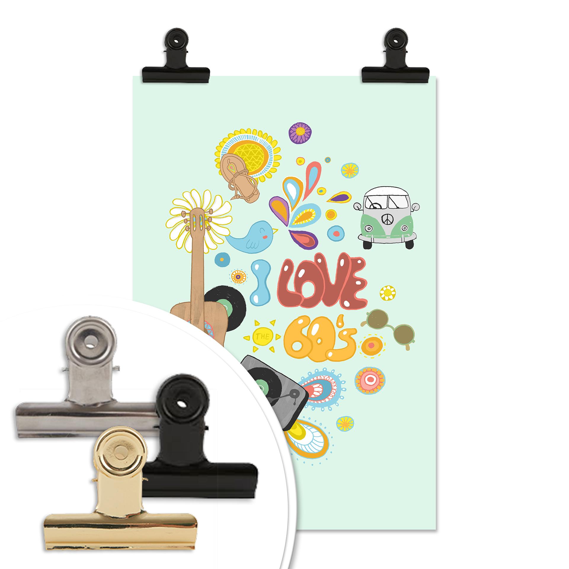 Poster - Loske - I love the 60s