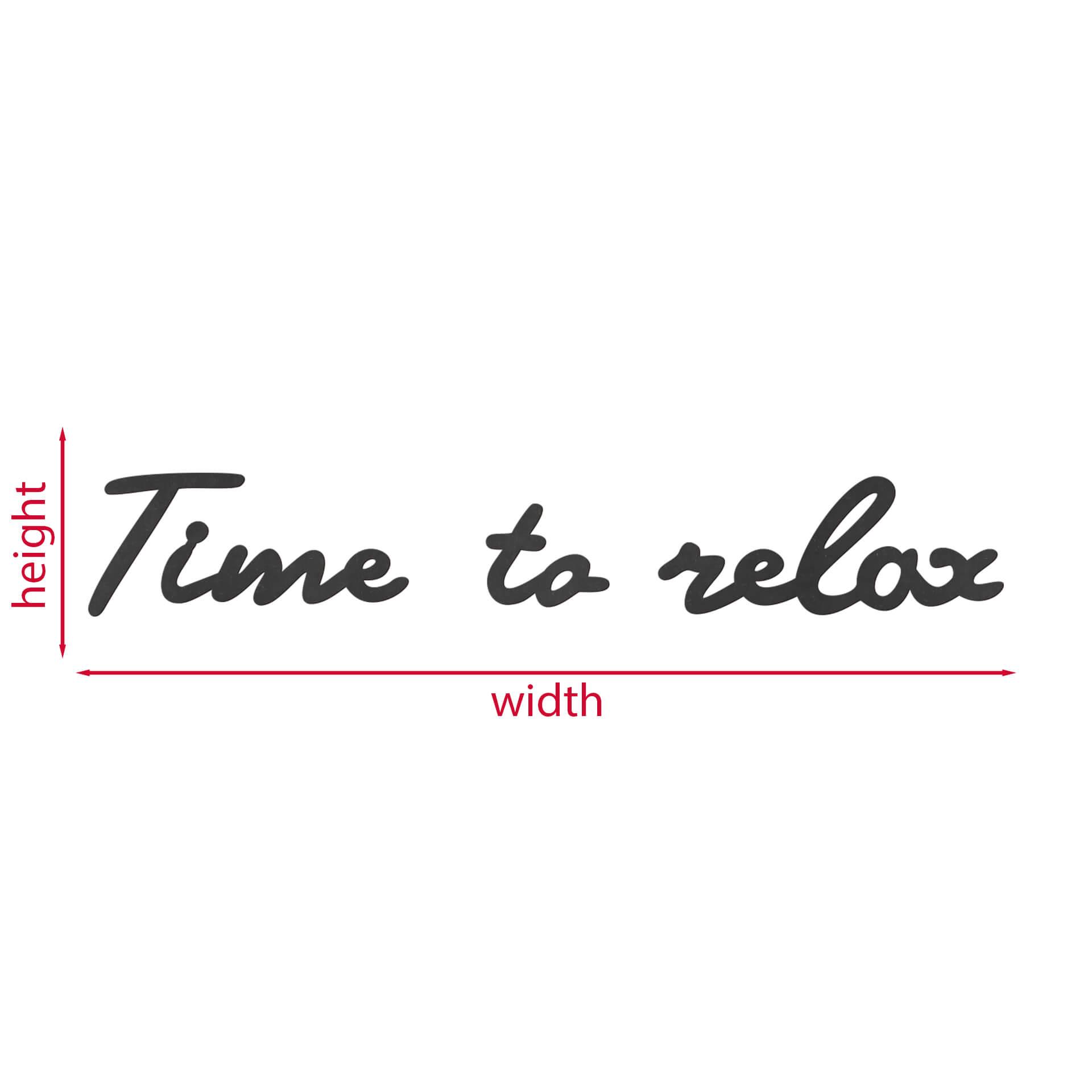 MDF Decoratie Time to Relax